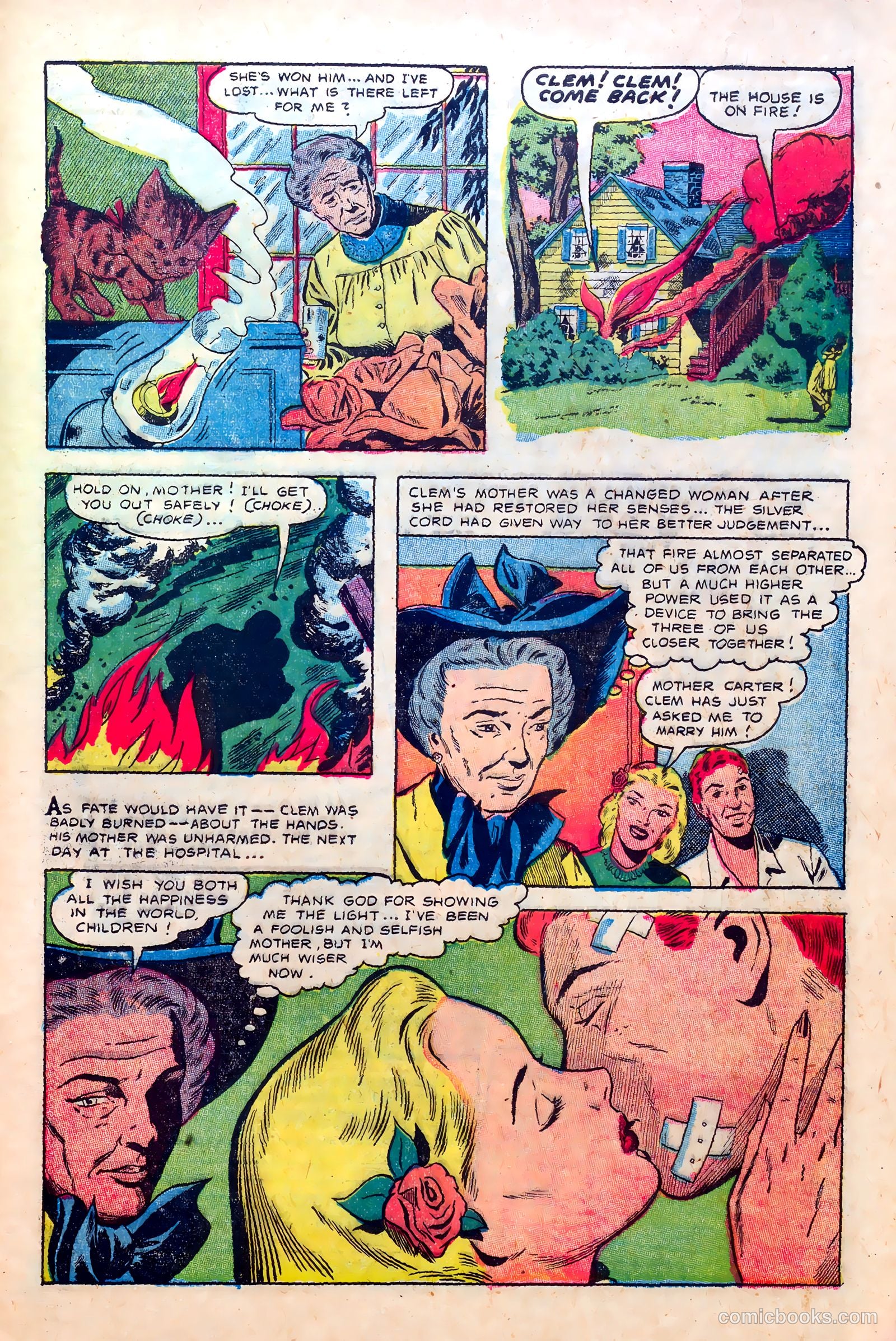 Great Lover Romances #7 (1952) — page 33 of 36