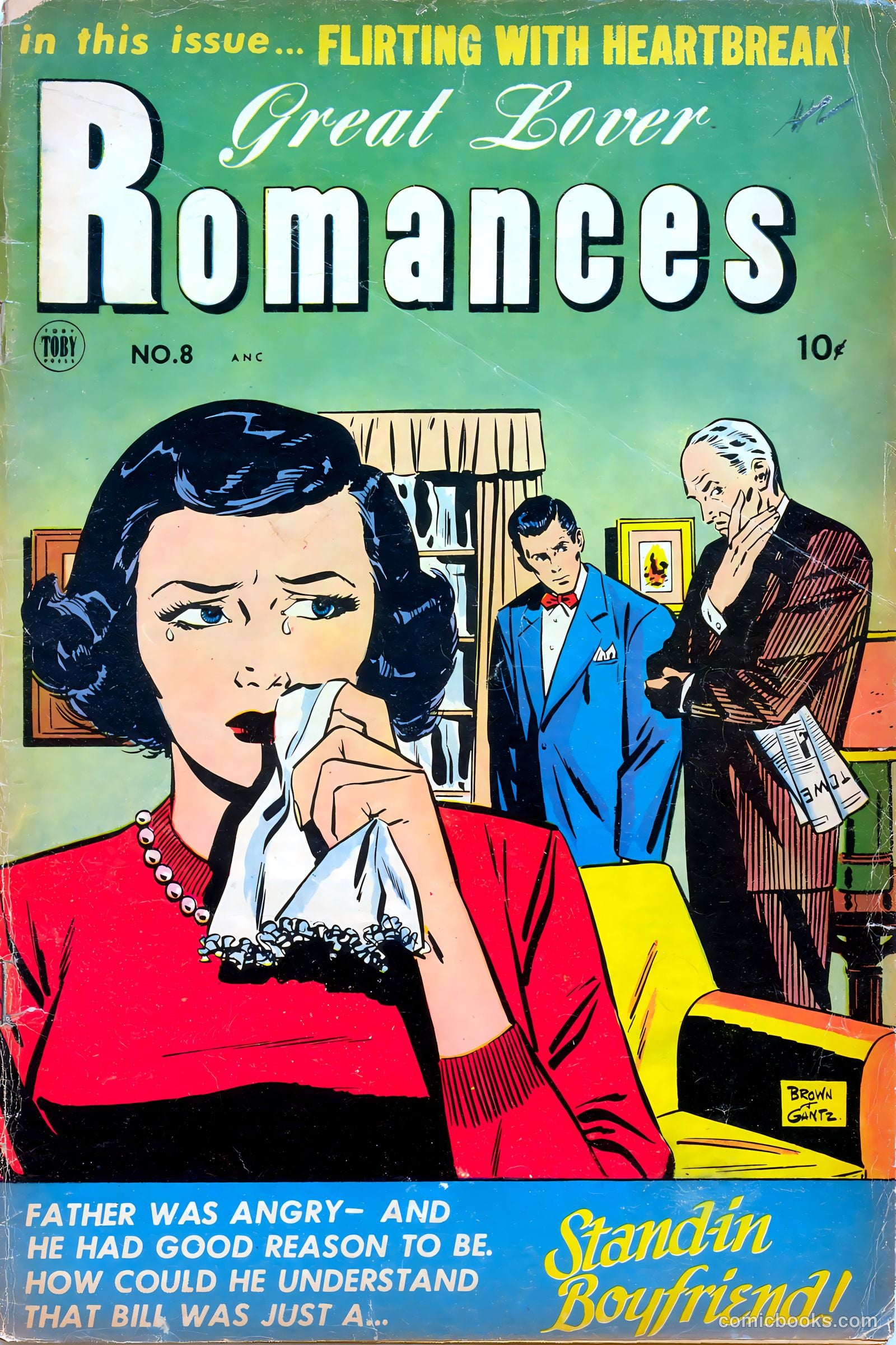 Great Lover Romances #8 cover
