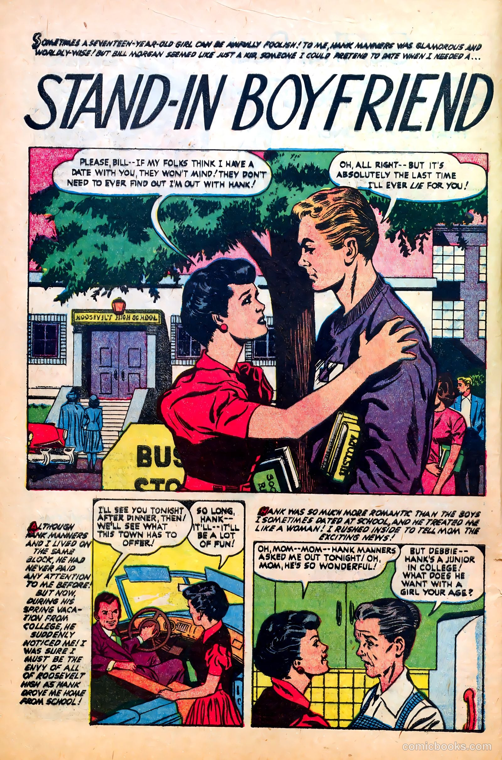 Great Lover Romances #8 (1953) — page 4 of 36