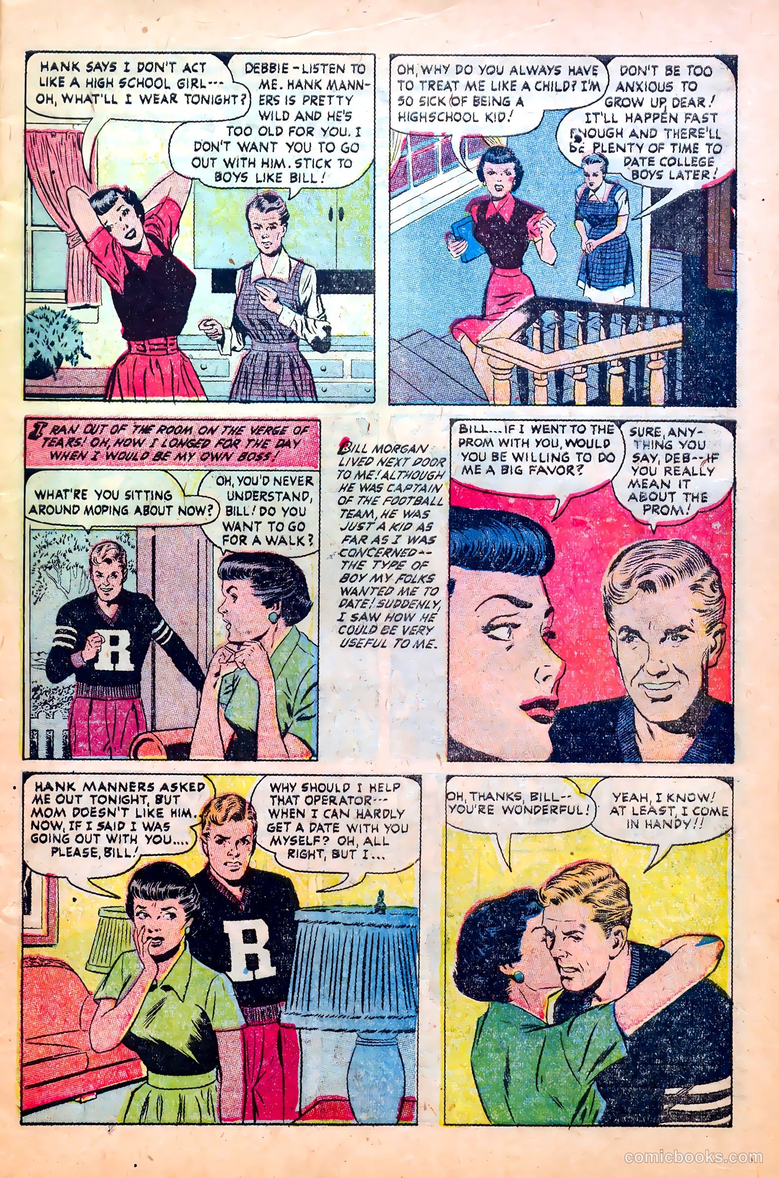 Great Lover Romances #8 (1953) — page 5 of 36