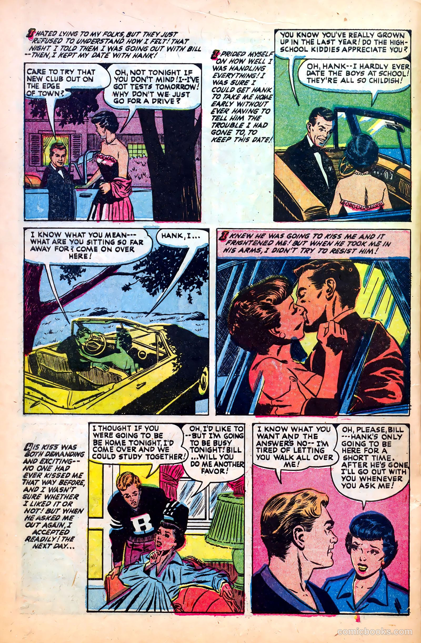 Great Lover Romances #8 (1953) — page 6 of 36