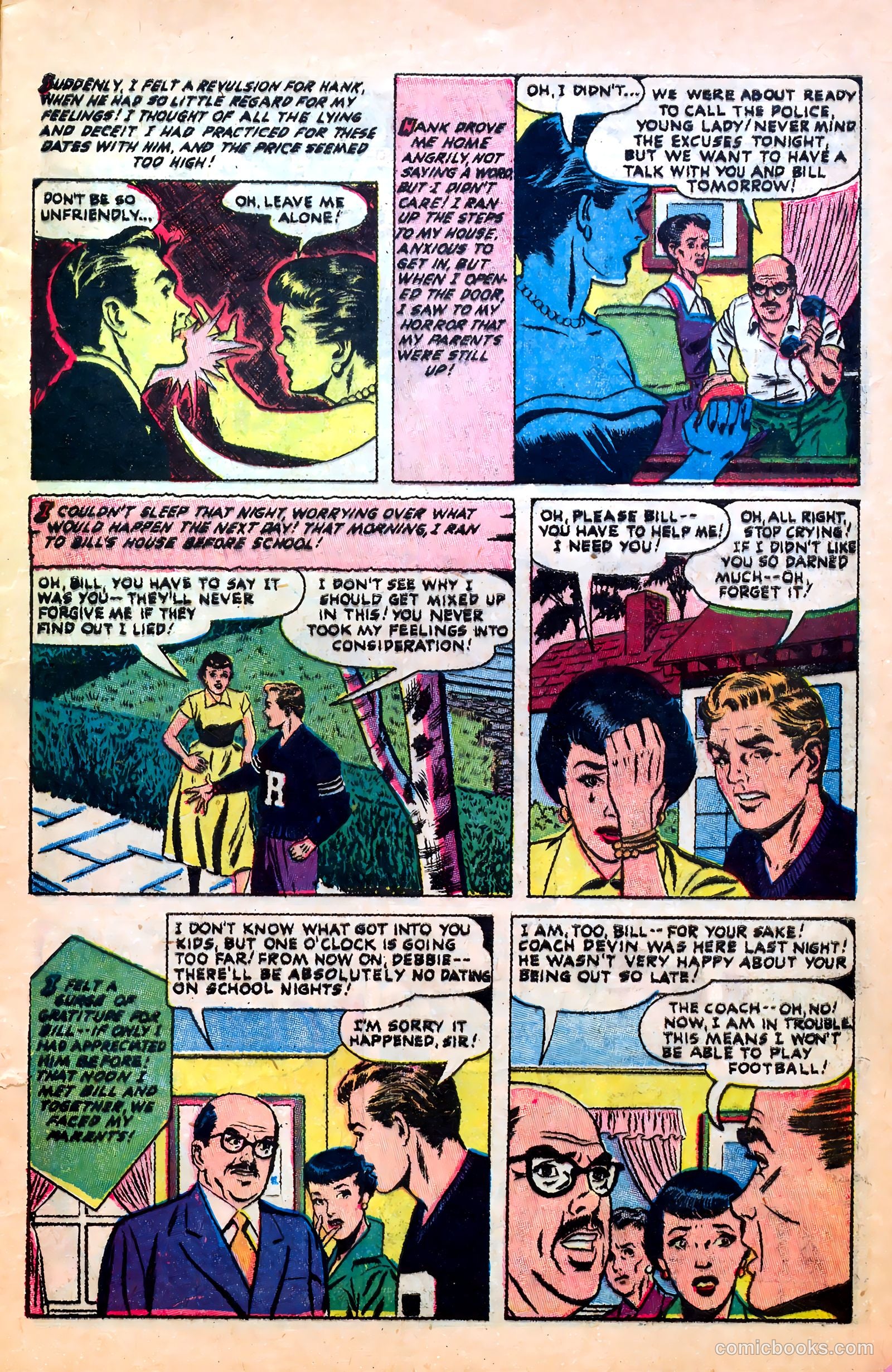 Great Lover Romances #8 (1953) — page 9 of 36