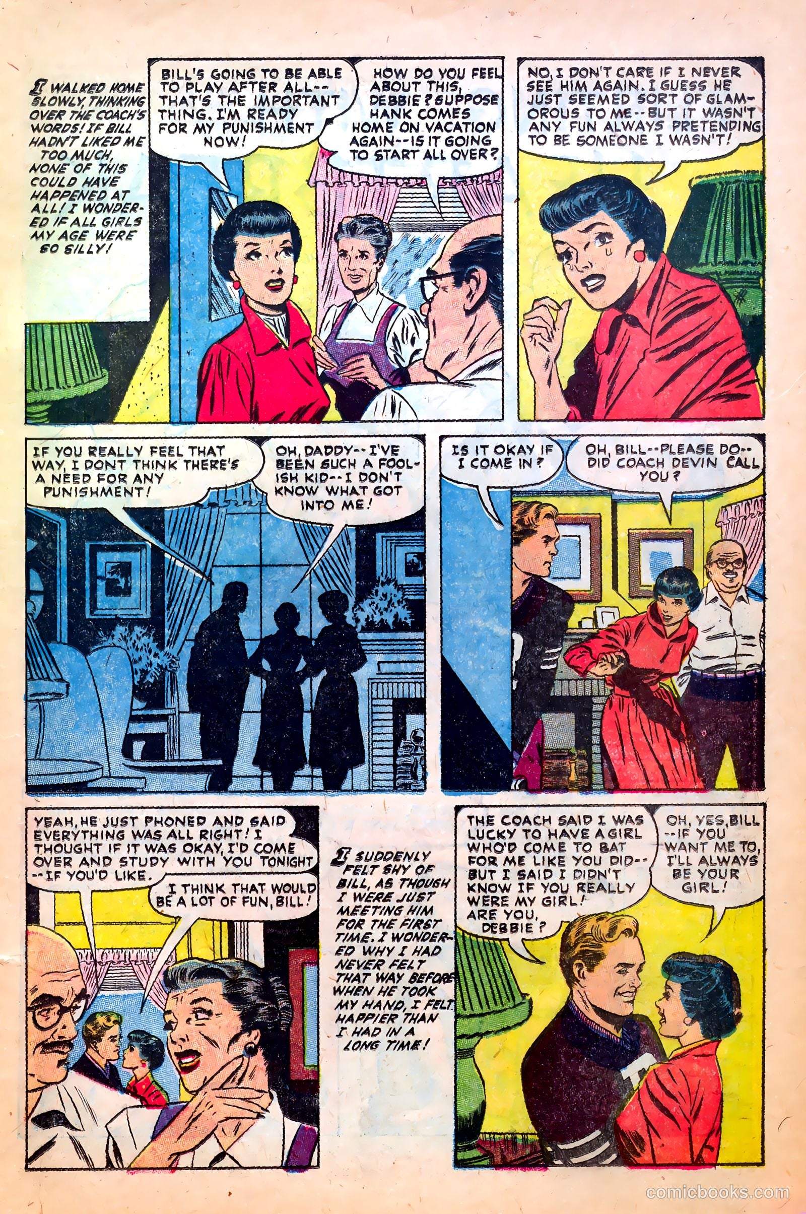 Great Lover Romances #8 (1953) — page 11 of 36