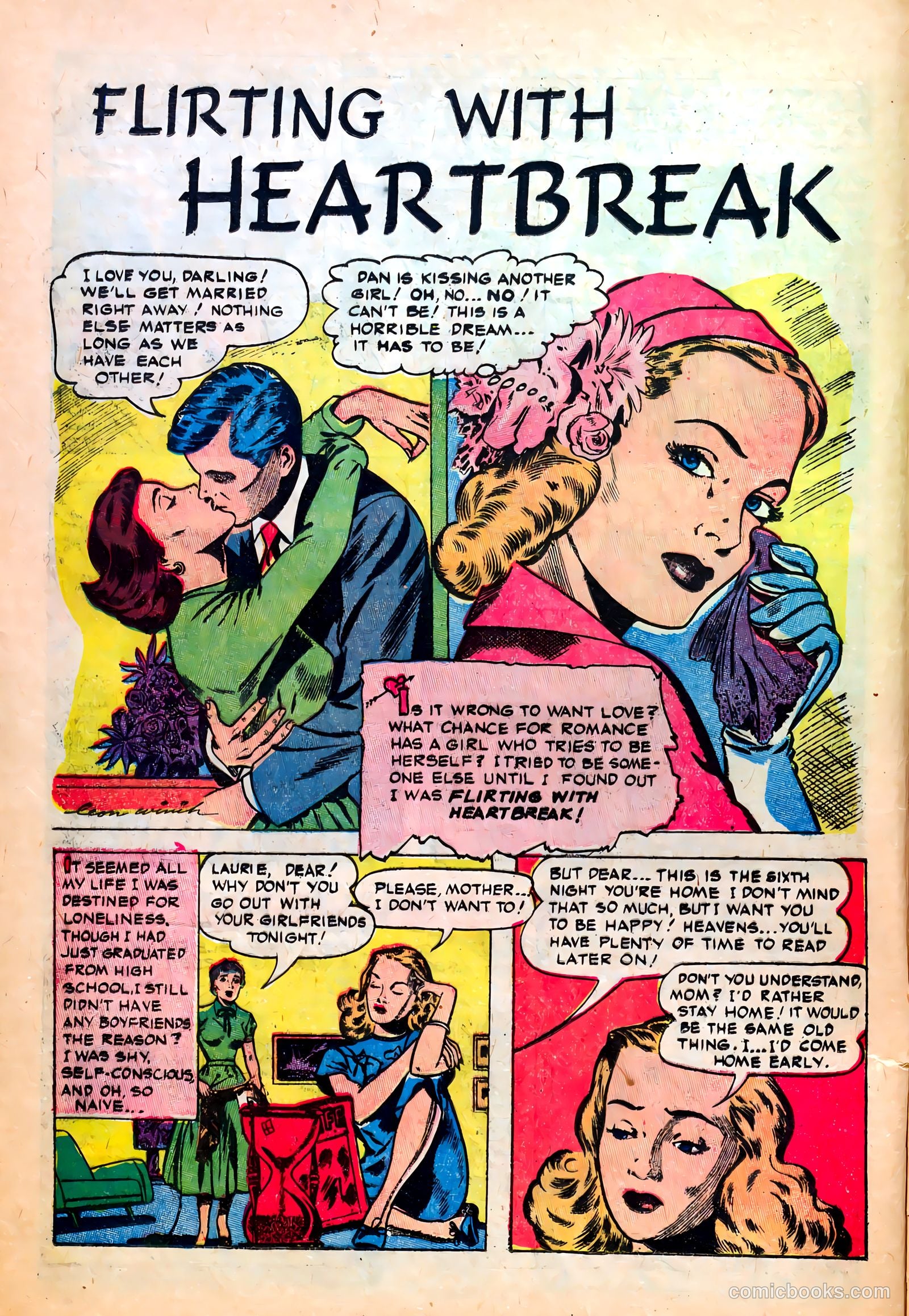 Great Lover Romances #8 (1953) — page 12 of 36