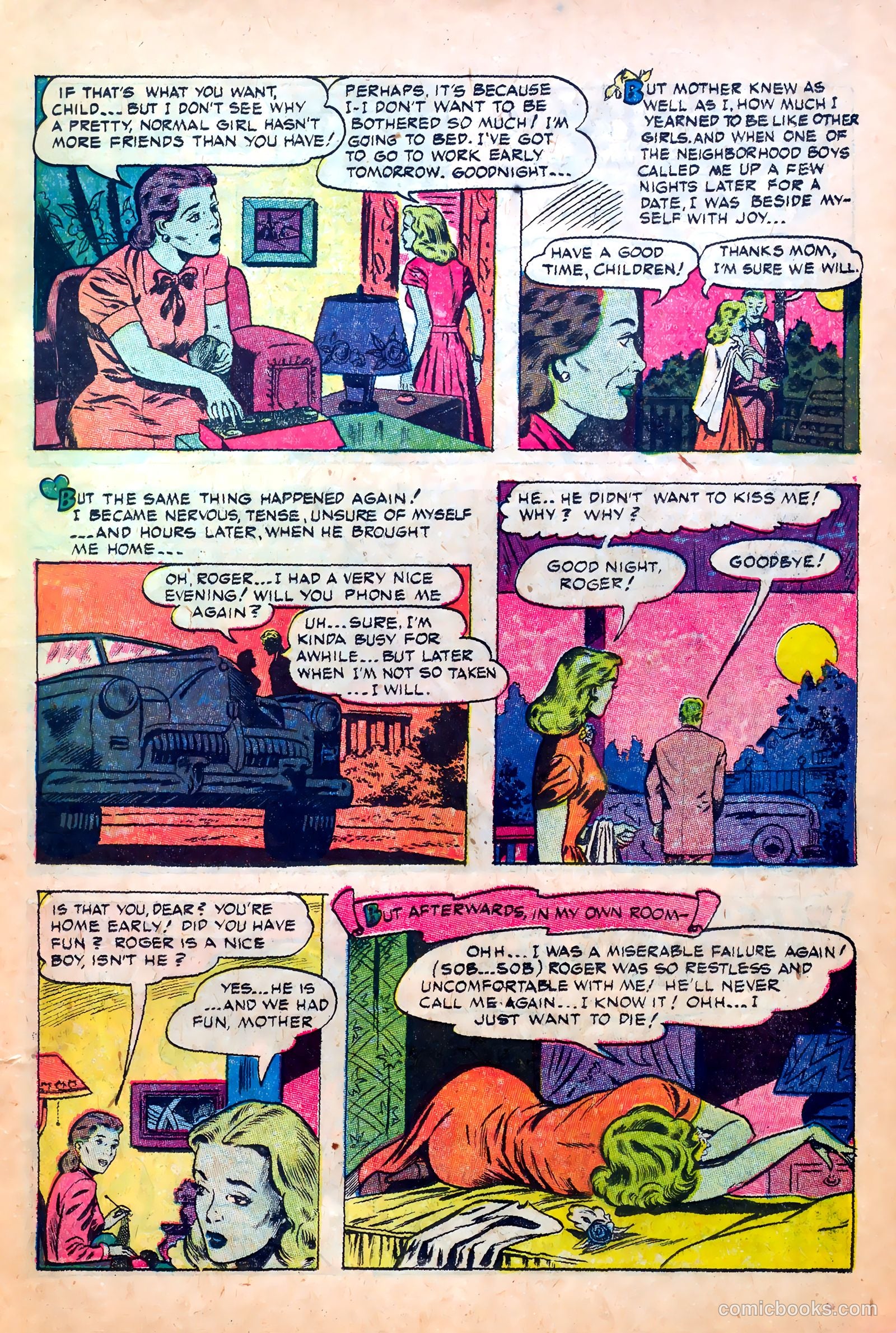Great Lover Romances #8 (1953) — page 13 of 36