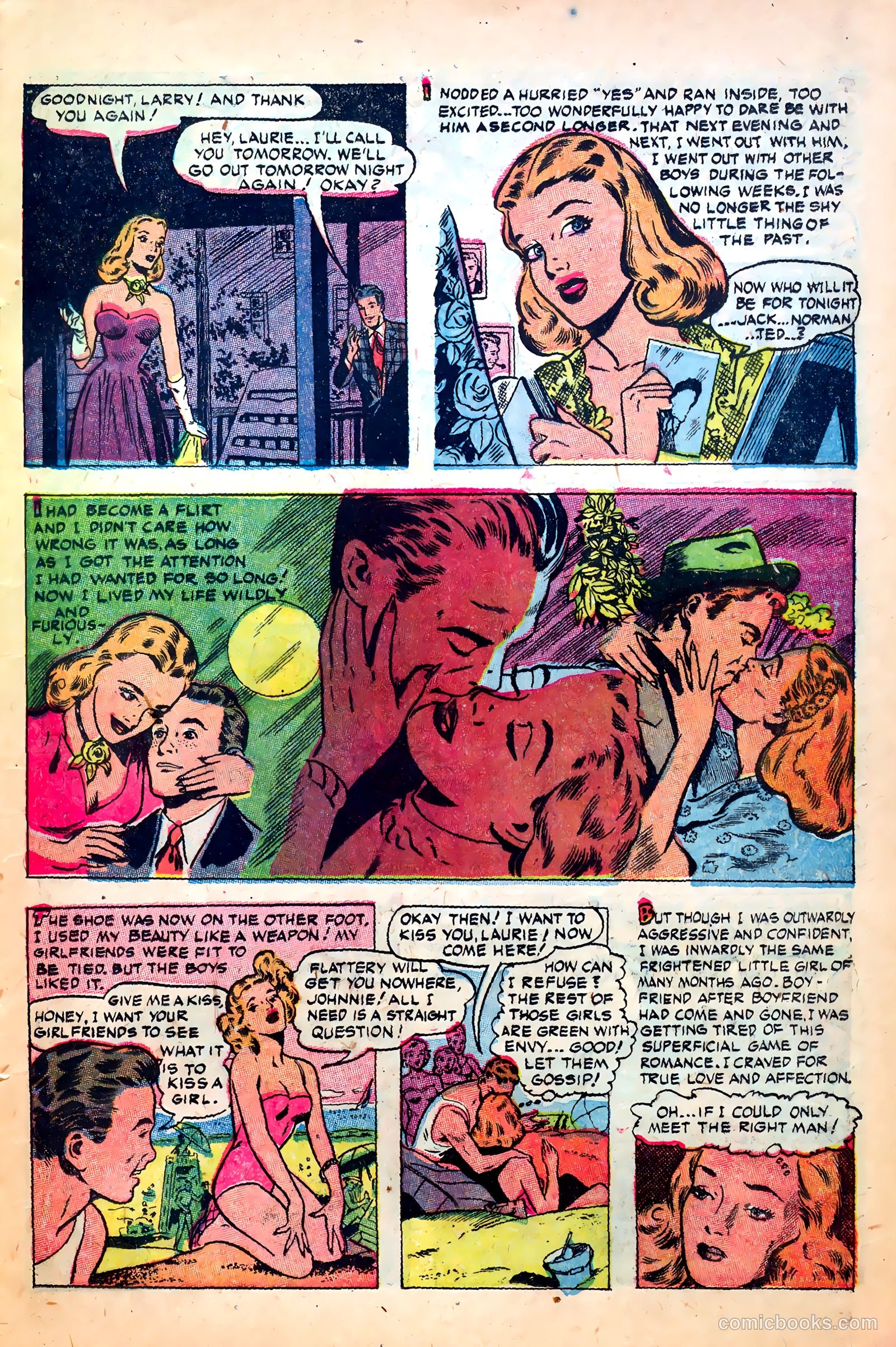 Great Lover Romances #8 (1953) — page 15 of 36