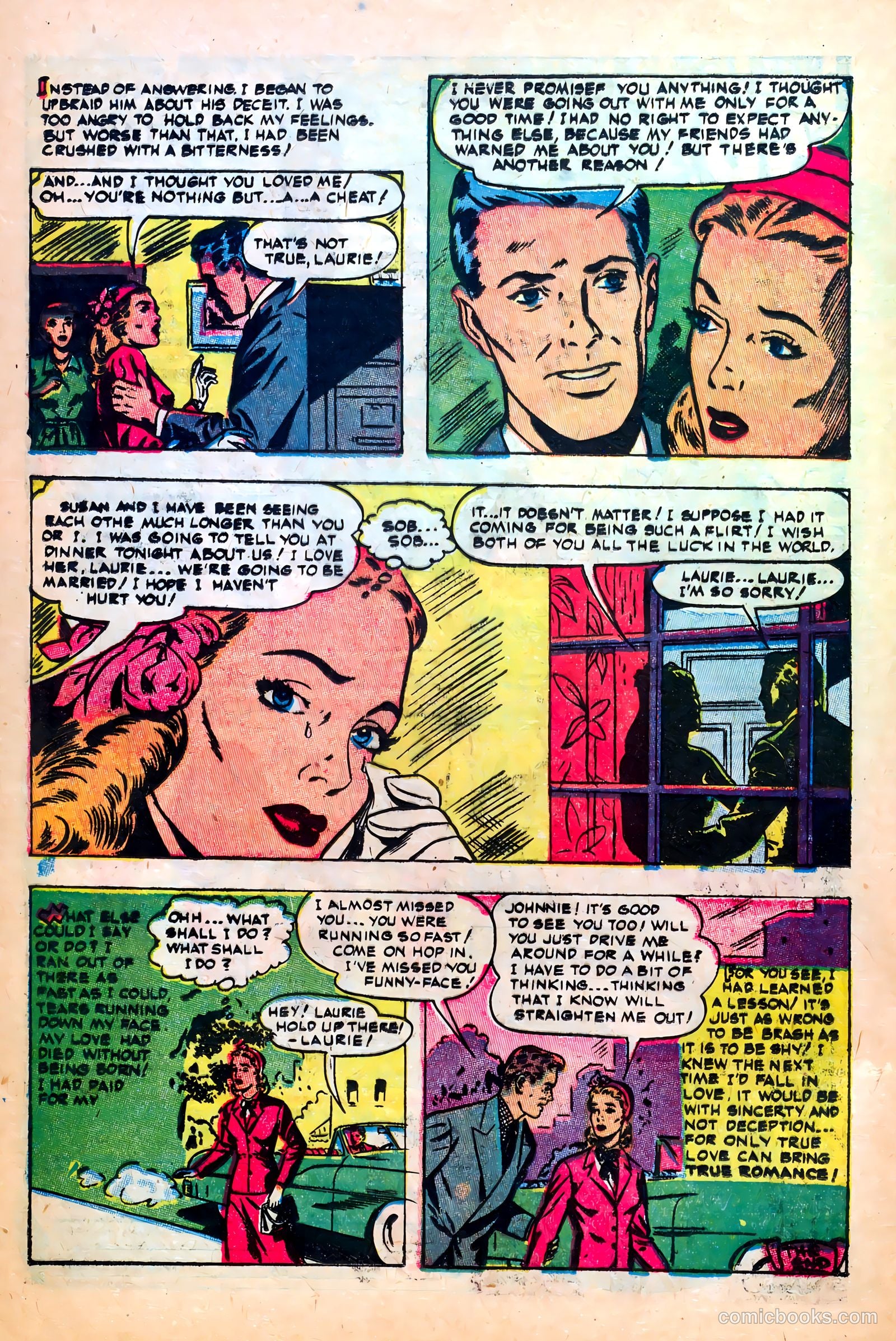 Great Lover Romances #8 (1953) — page 20 of 36