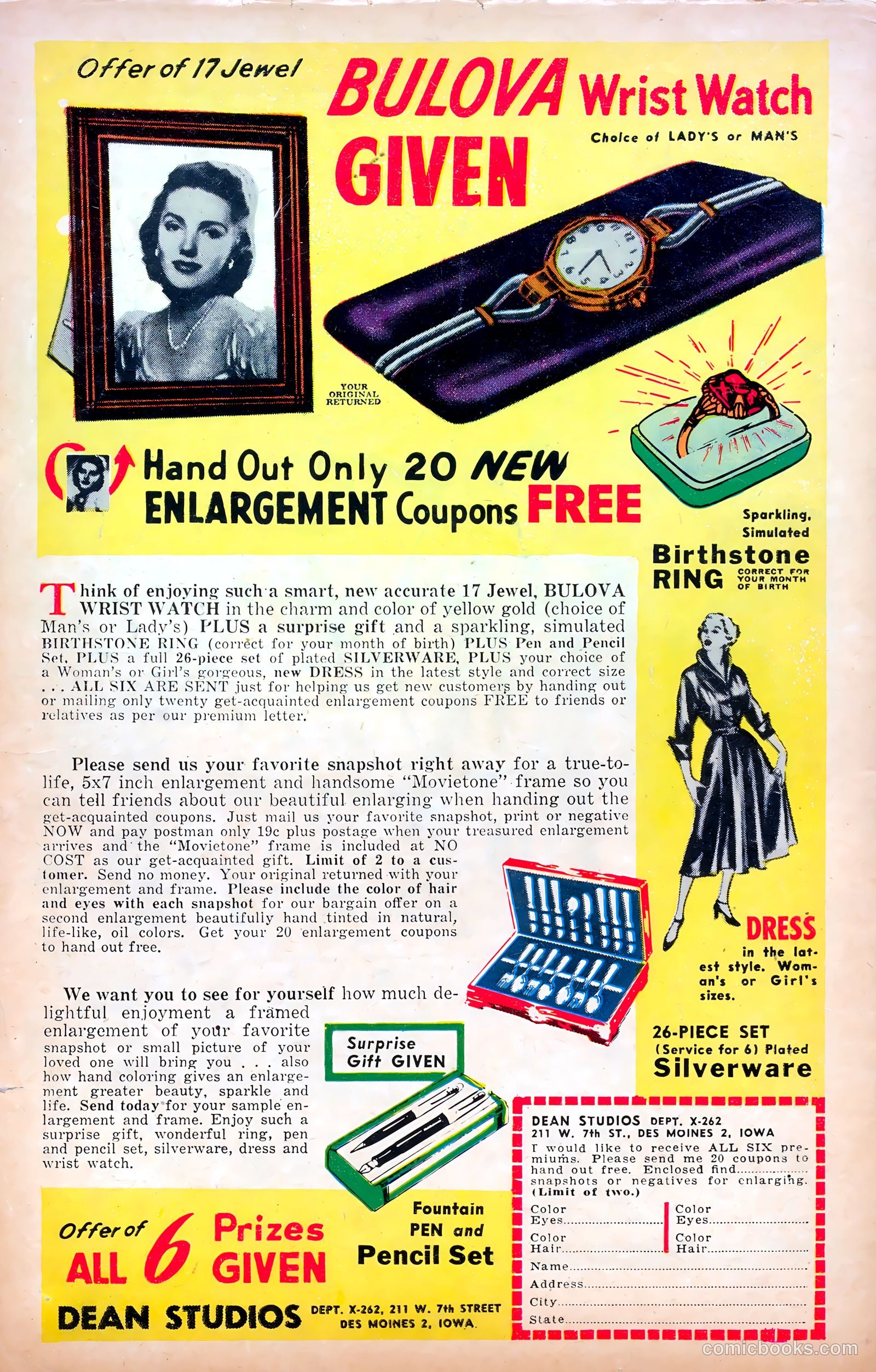 Great Lover Romances #8 (1953) — page 36 of 36