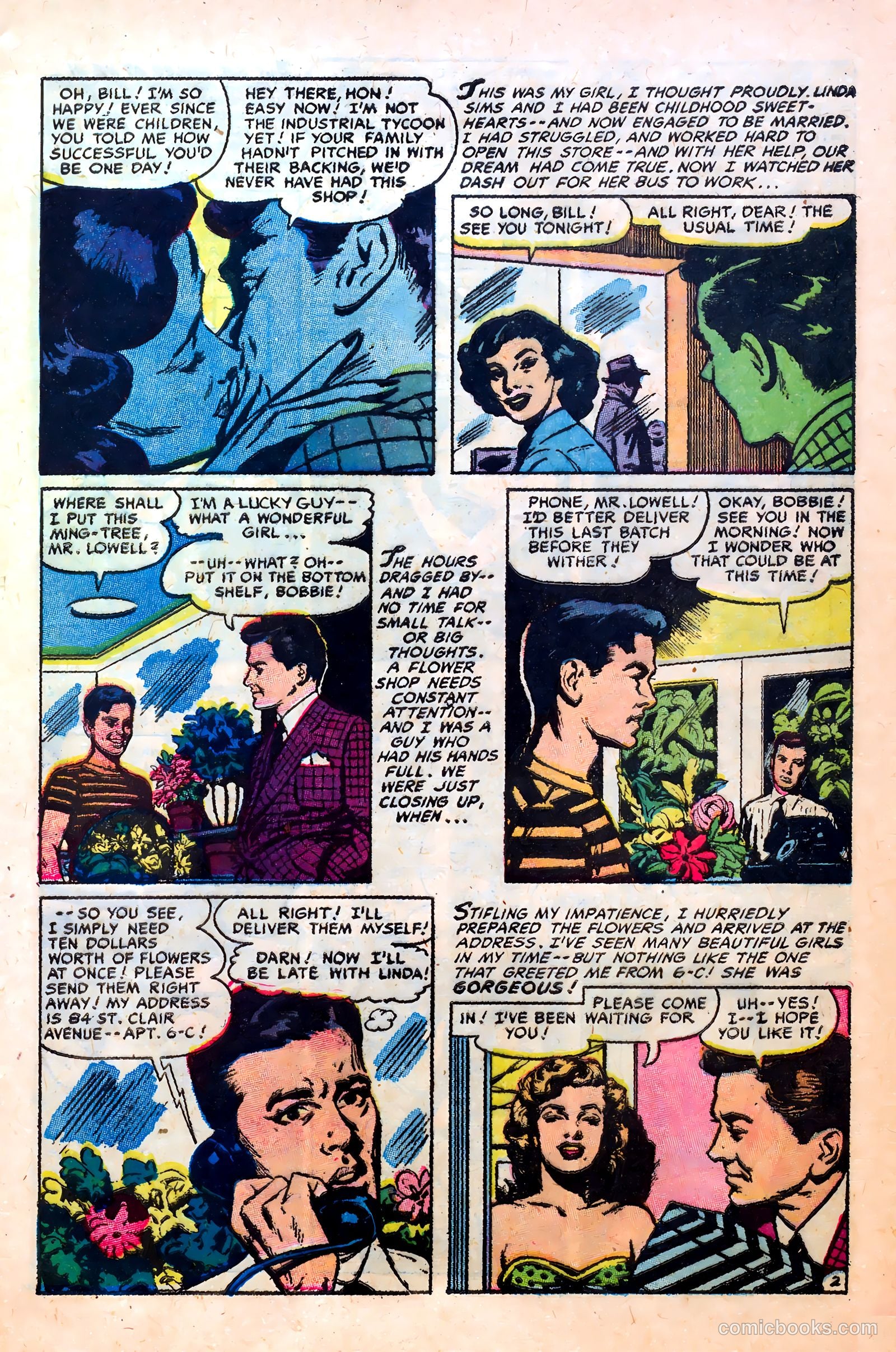 Great Lover Romances #9 (1953) — page 5 of 36