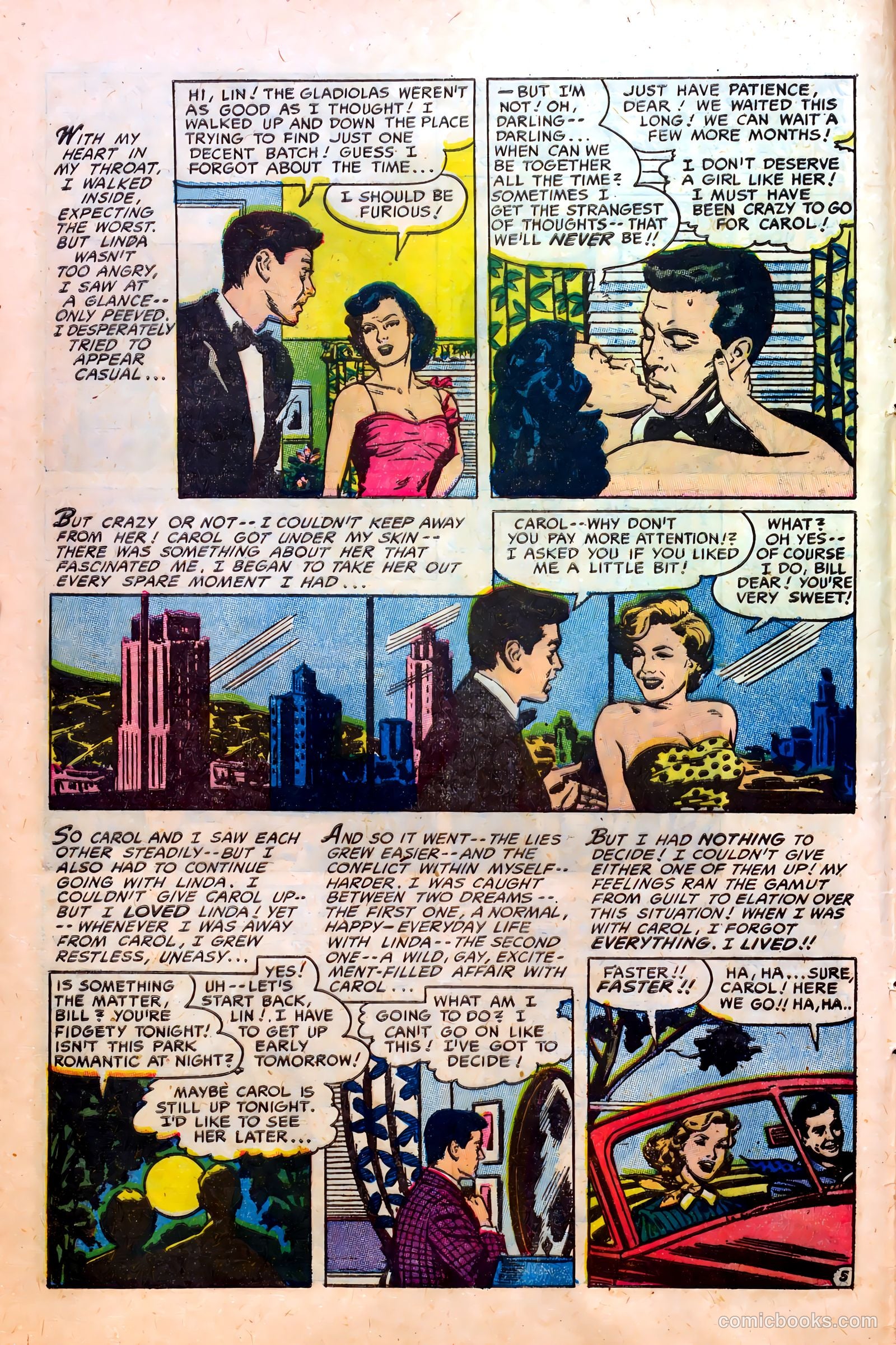 Great Lover Romances #9 (1953) — page 8 of 36