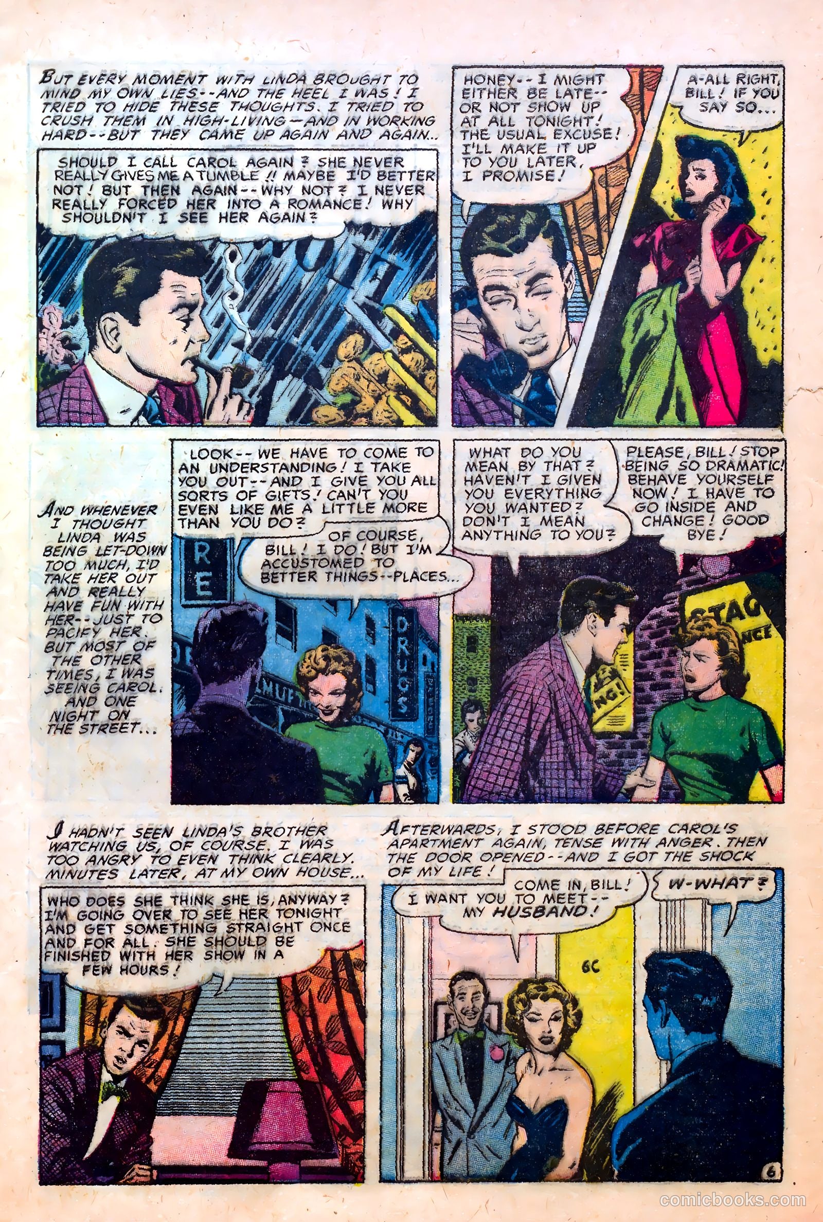 Great Lover Romances #9 (1953) — page 9 of 36
