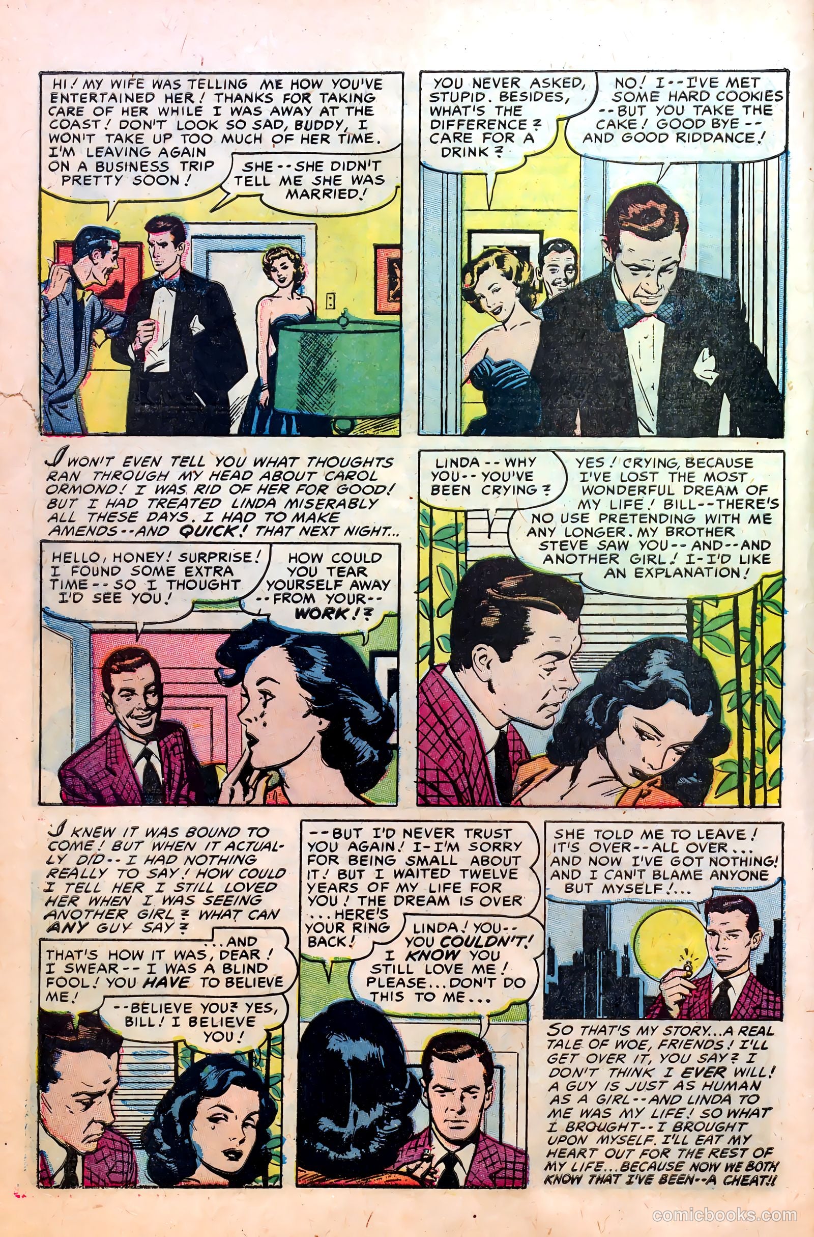 Great Lover Romances #9 (1953) — page 10 of 36