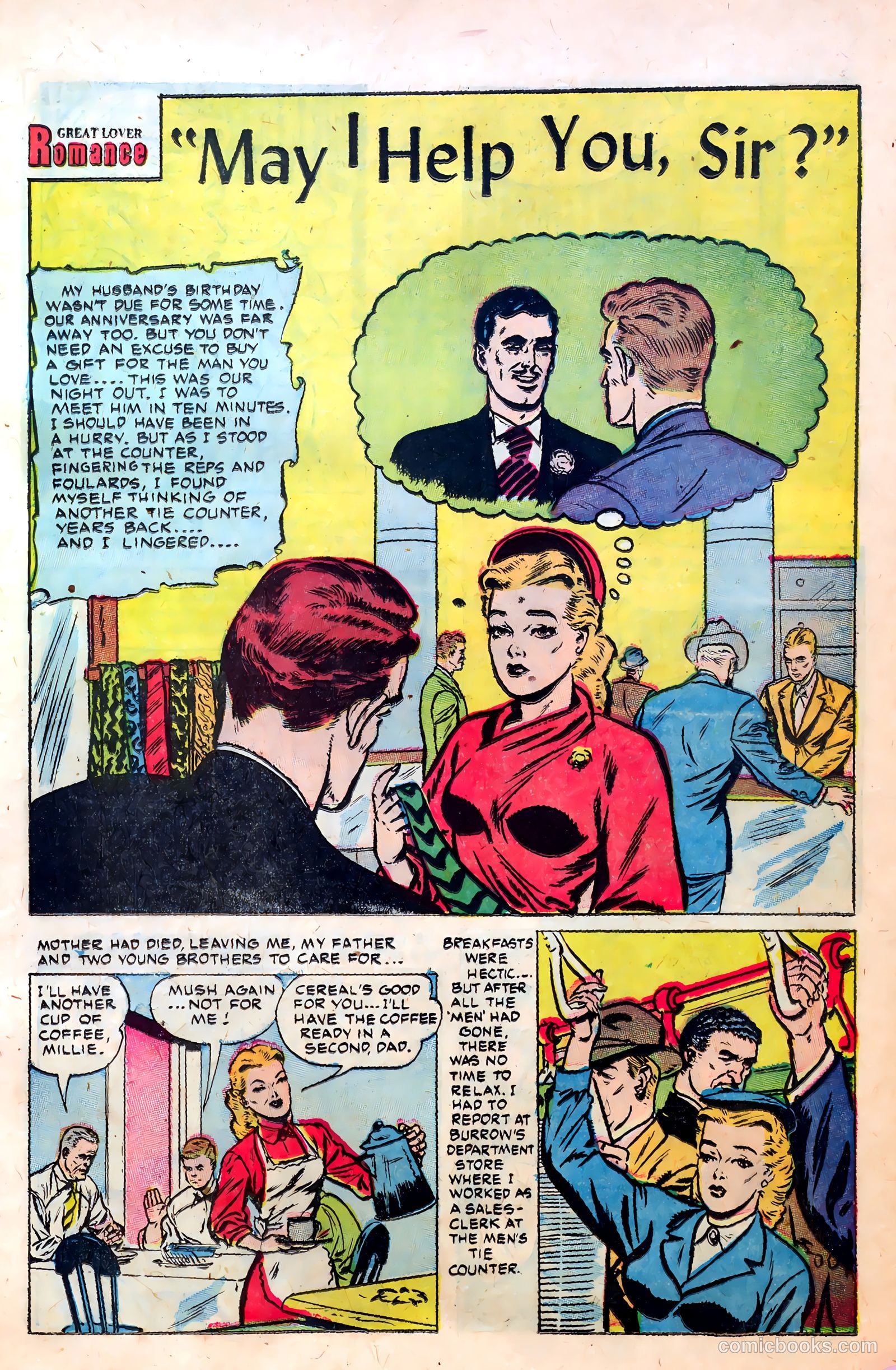 Great Lover Romances #9 (1953) — page 11 of 36