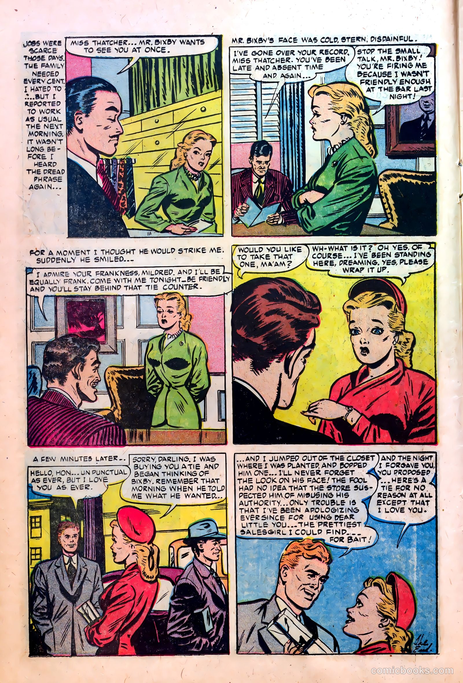 Great Lover Romances #9 (1953) — page 14 of 36
