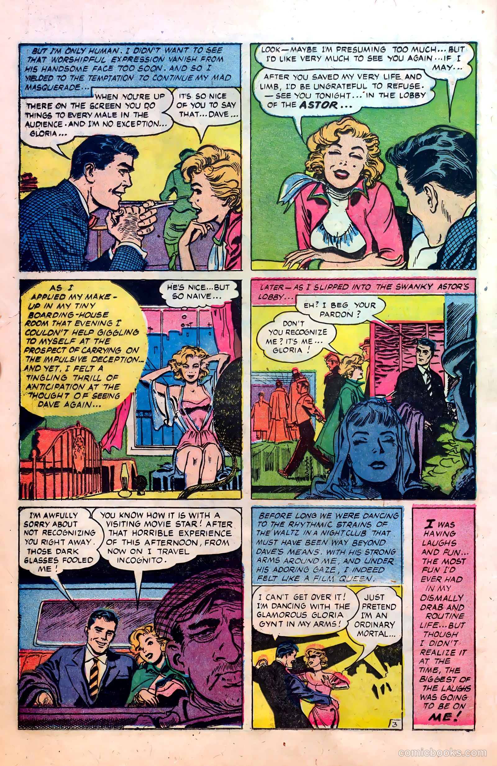 Great Lover Romances #9 (1953) — page 18 of 36