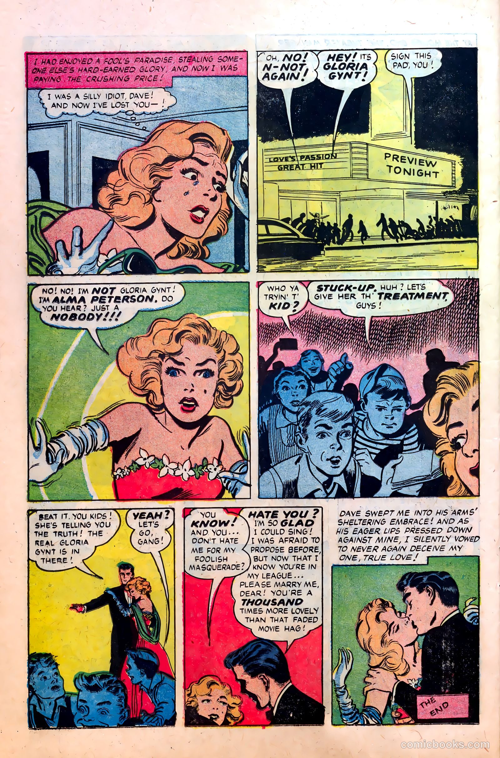 Great Lover Romances #9 (1953) — page 22 of 36