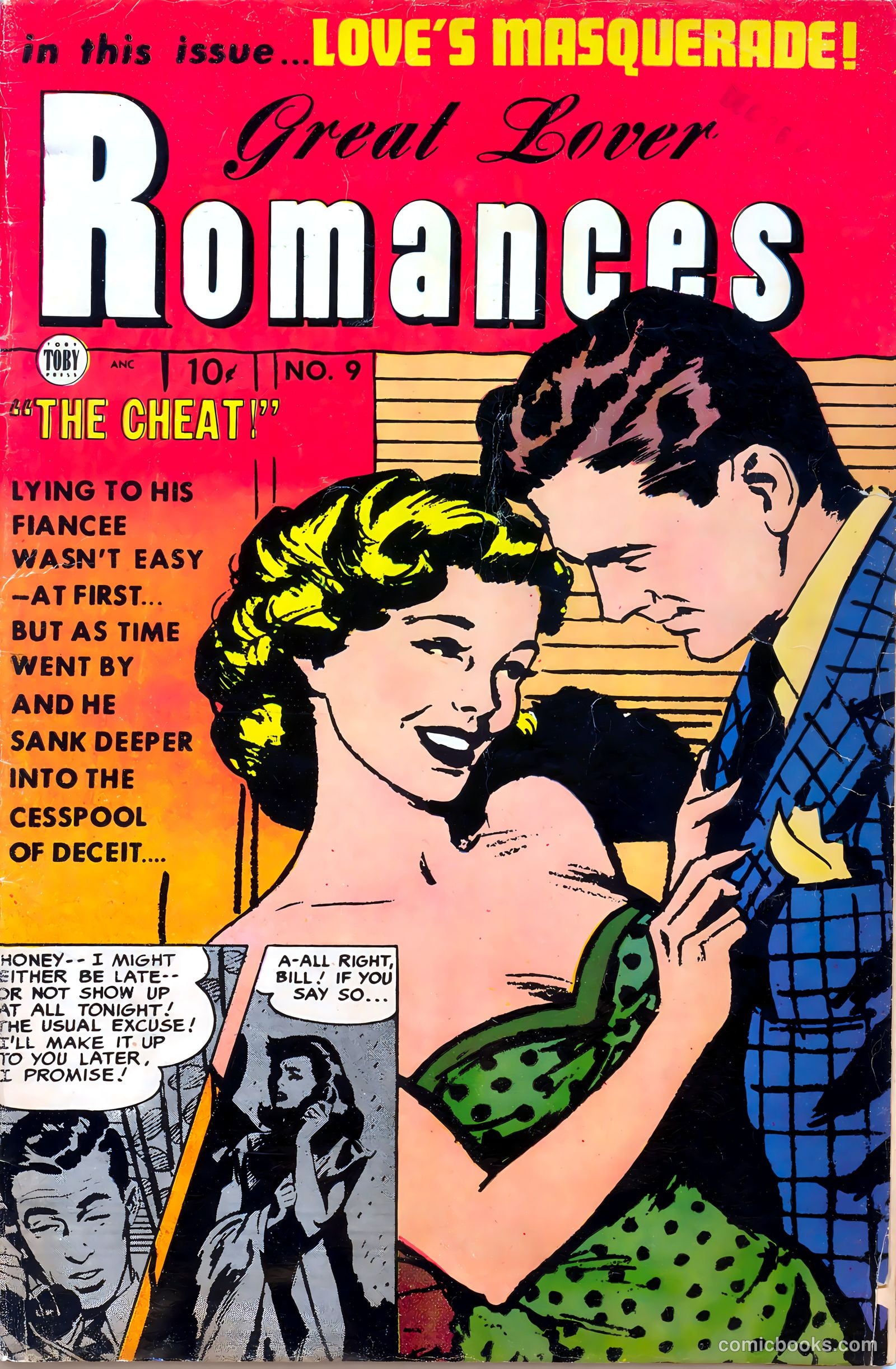 Great Lover Romances #9 cover