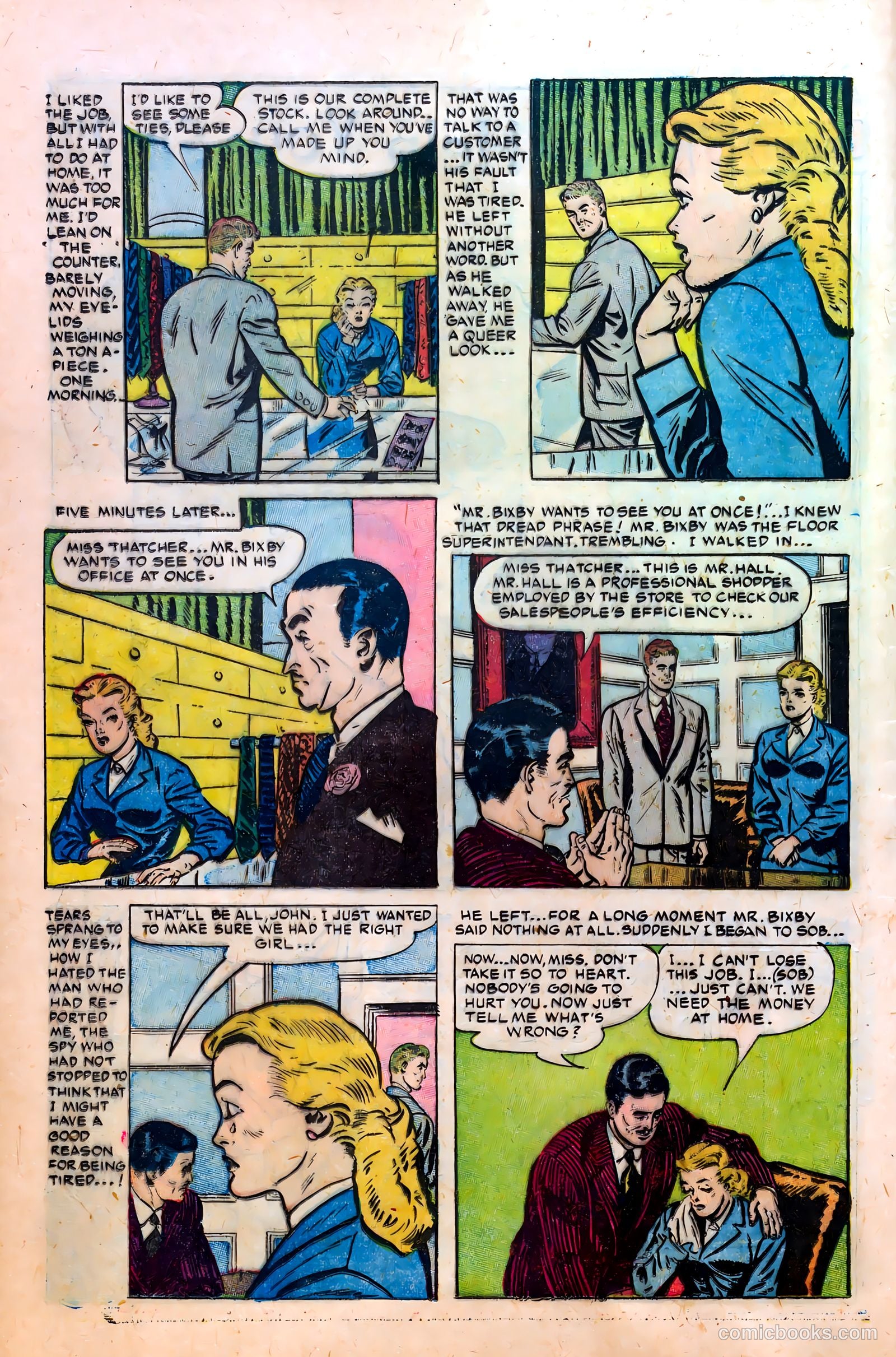 Great Lover Romances #9 (1953) — page 12 of 36