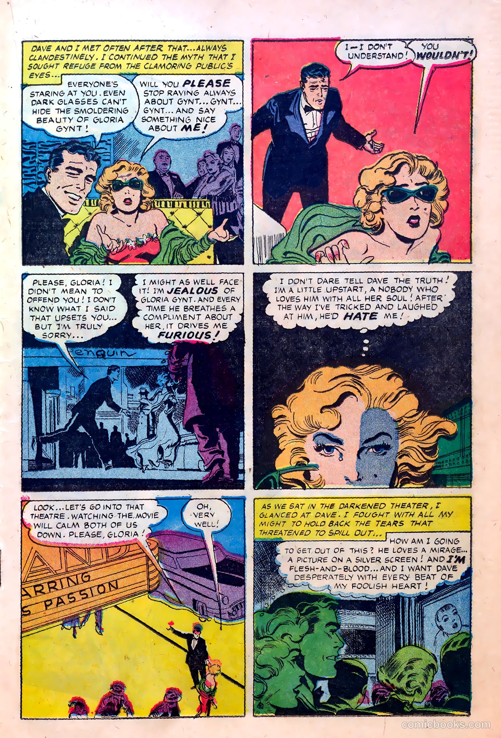 Great Lover Romances #9 (1953) — page 19 of 36