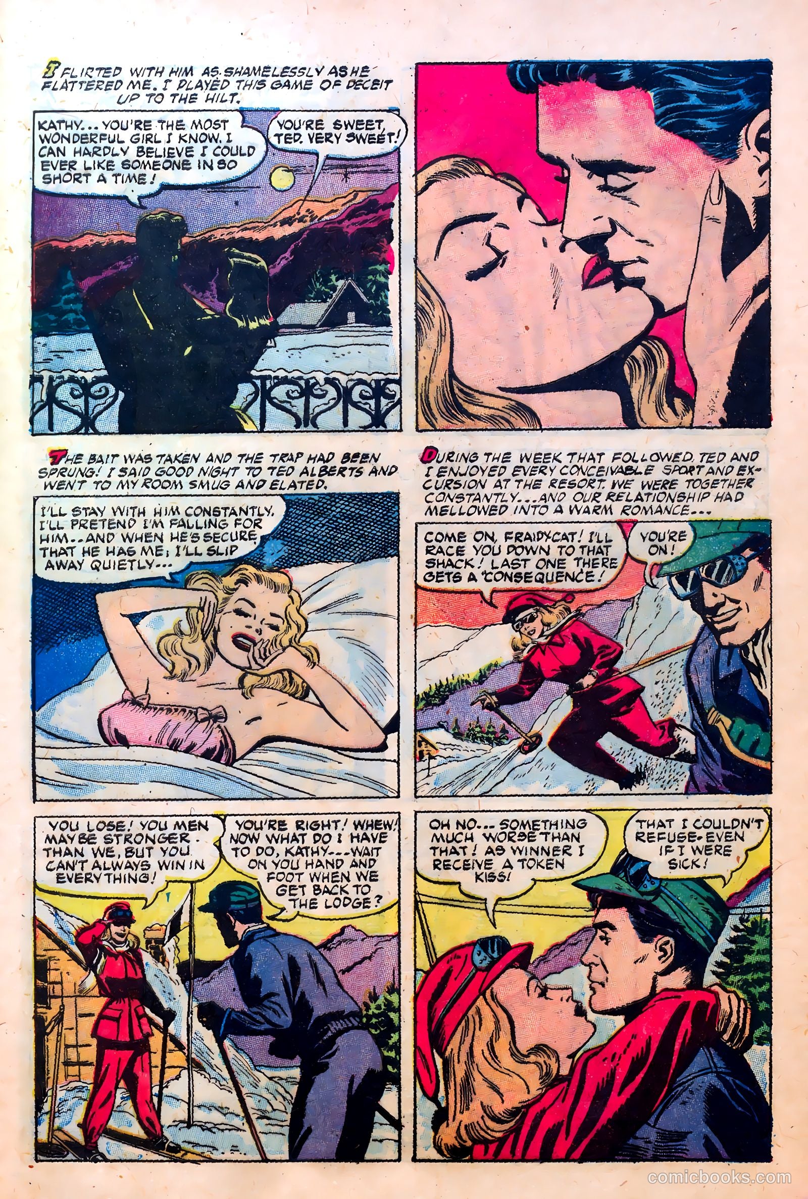 Great Lover Romances #9 (1953) — page 29 of 36