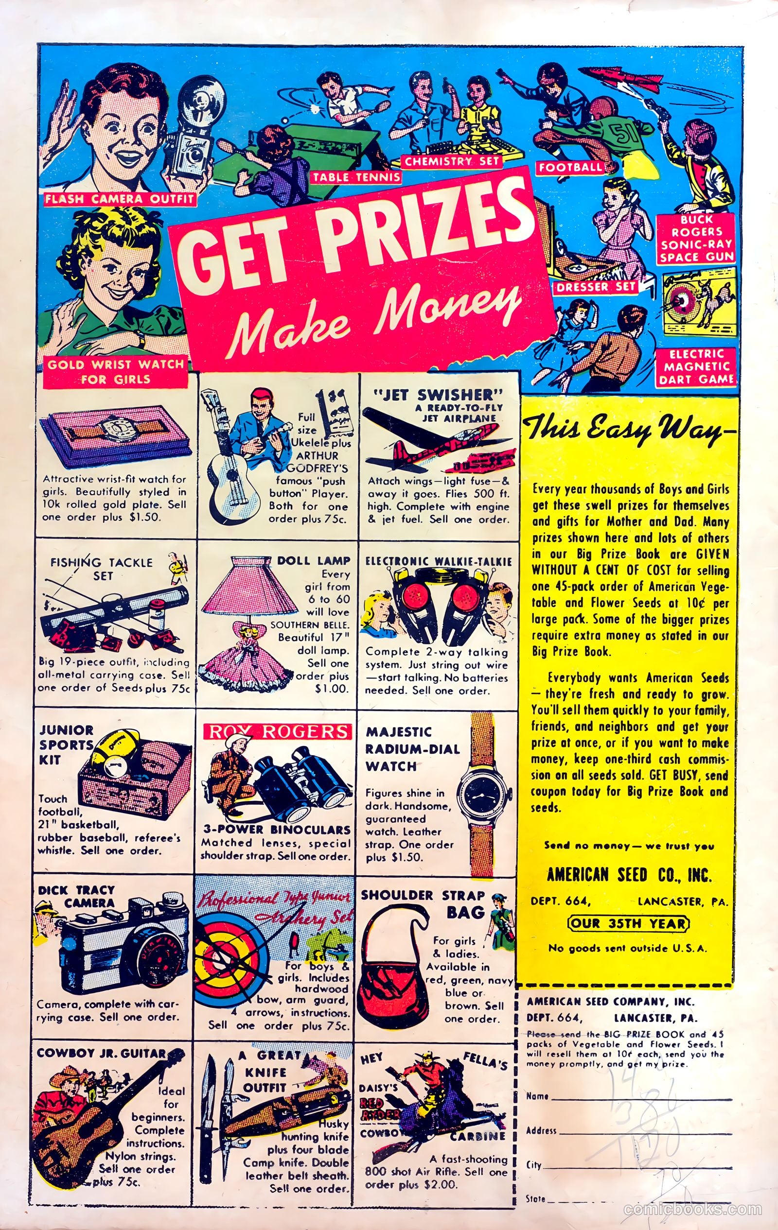 Great Lover Romances #9 (1953) — page 36 of 36