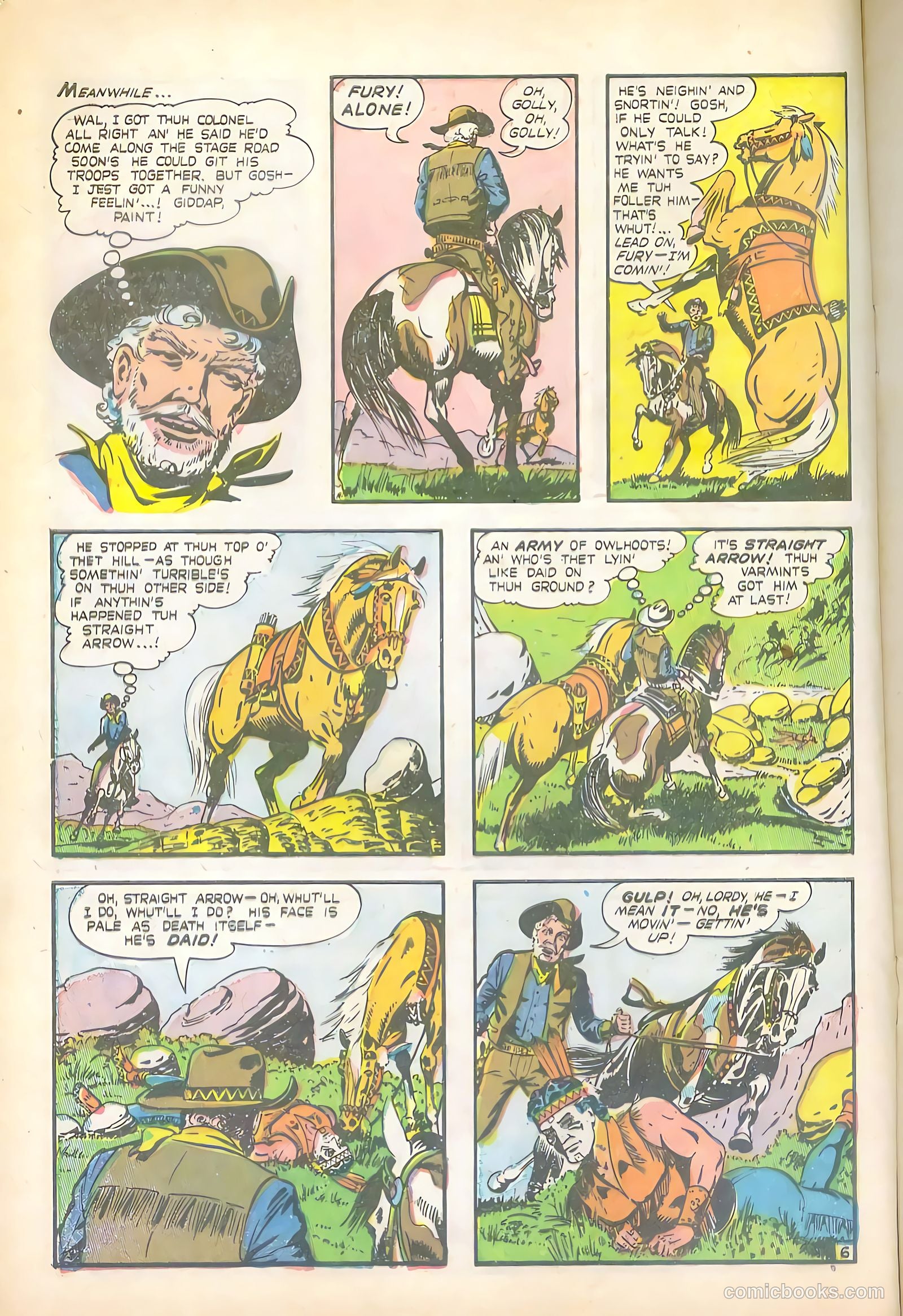 Great Western #11 (1954) — page 8 of 36