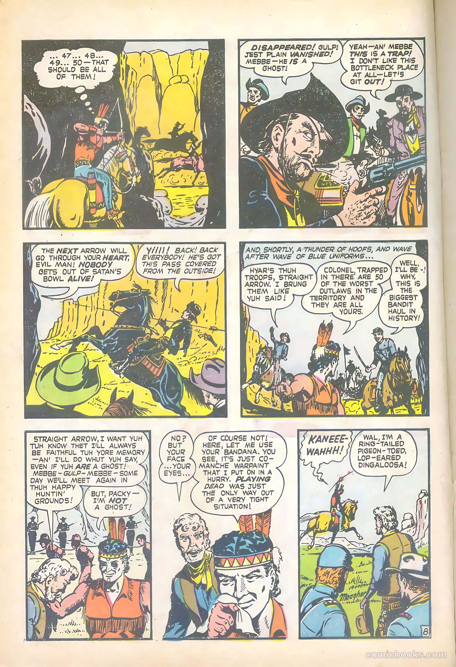Great Western #11 (1954) — page 10 of 36