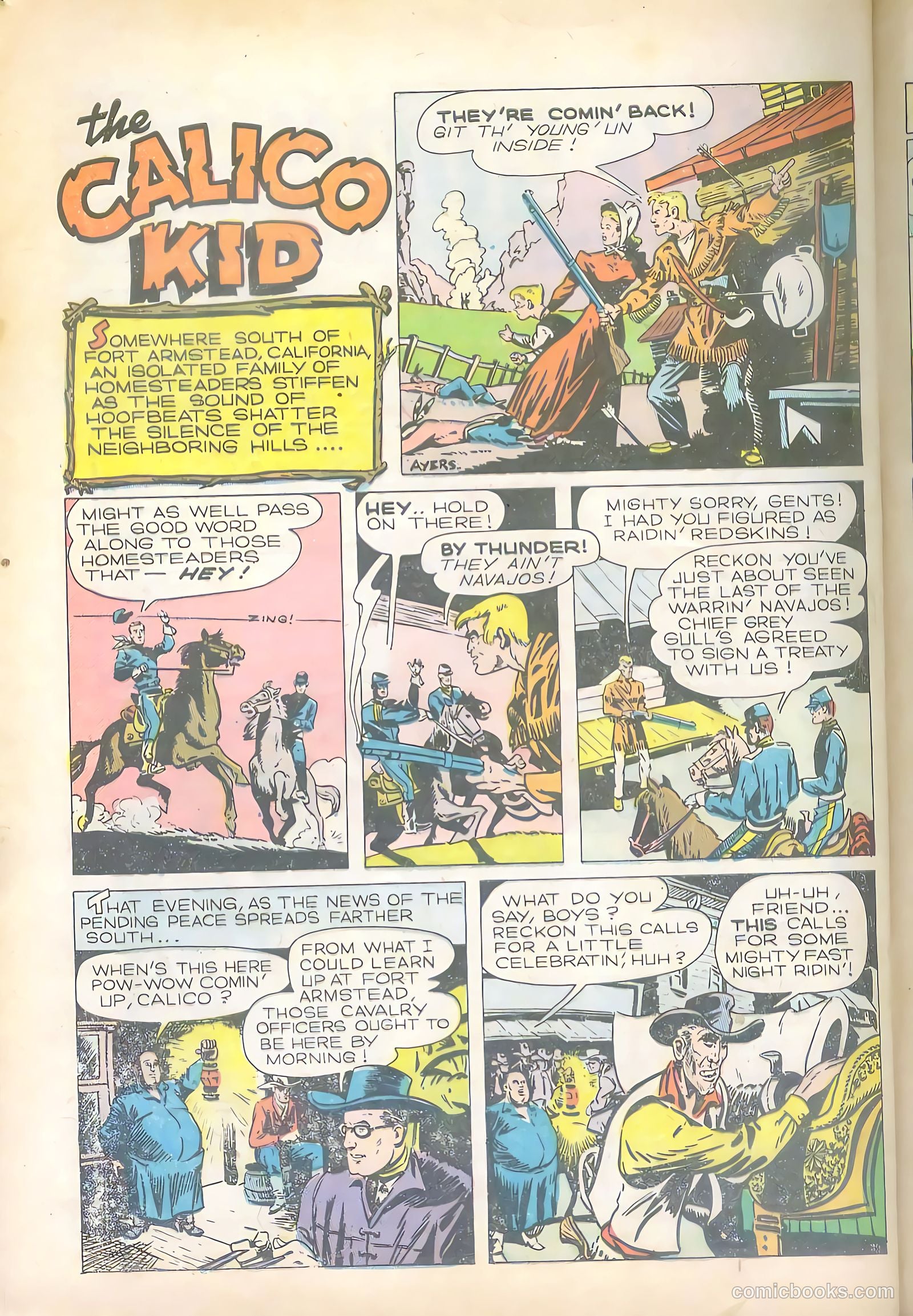 Great Western #11 (1954) — page 28 of 36