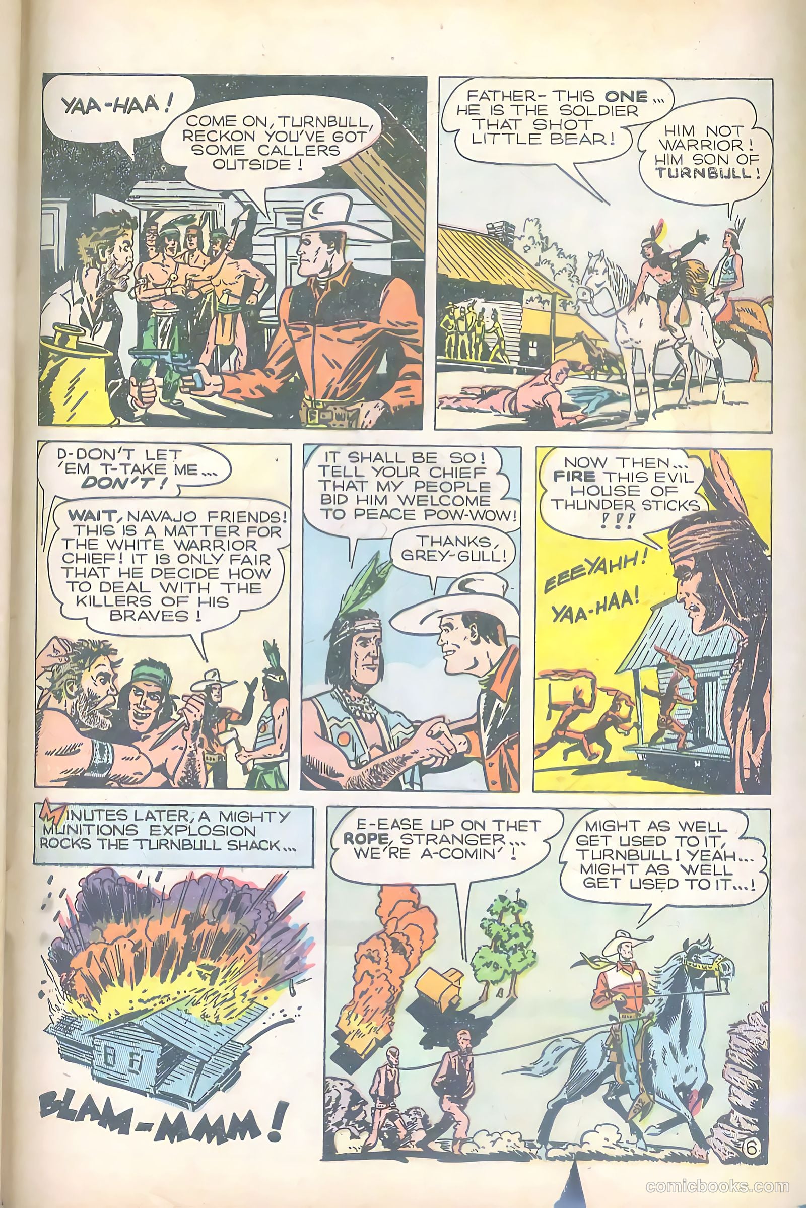 Great Western #11 (1954) — page 33 of 36