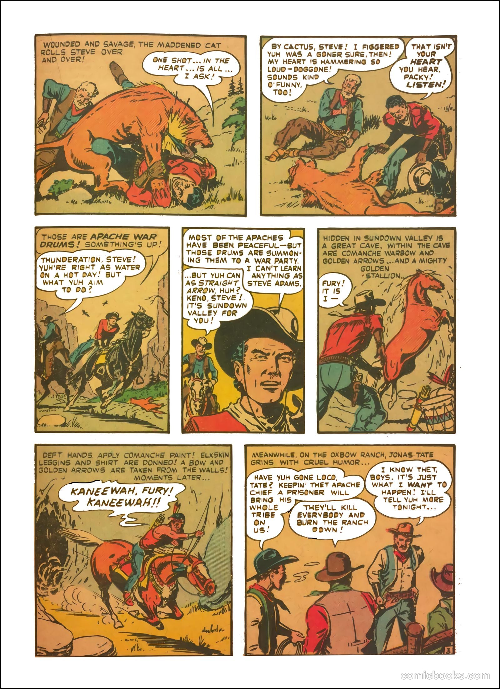 Great Western #8 (1953) — page 21 of 36
