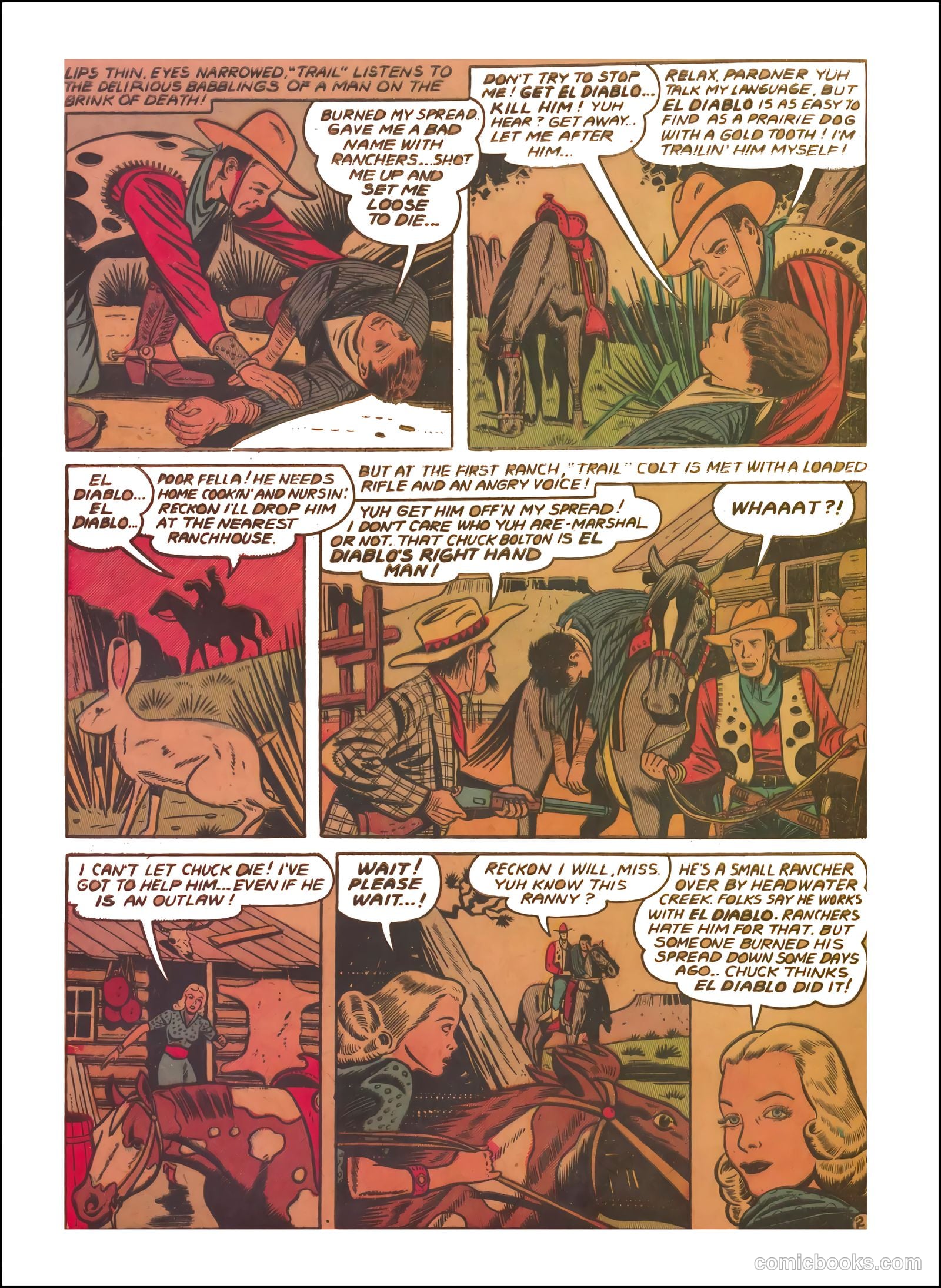 Great Western #8 (1953) — page 28 of 36