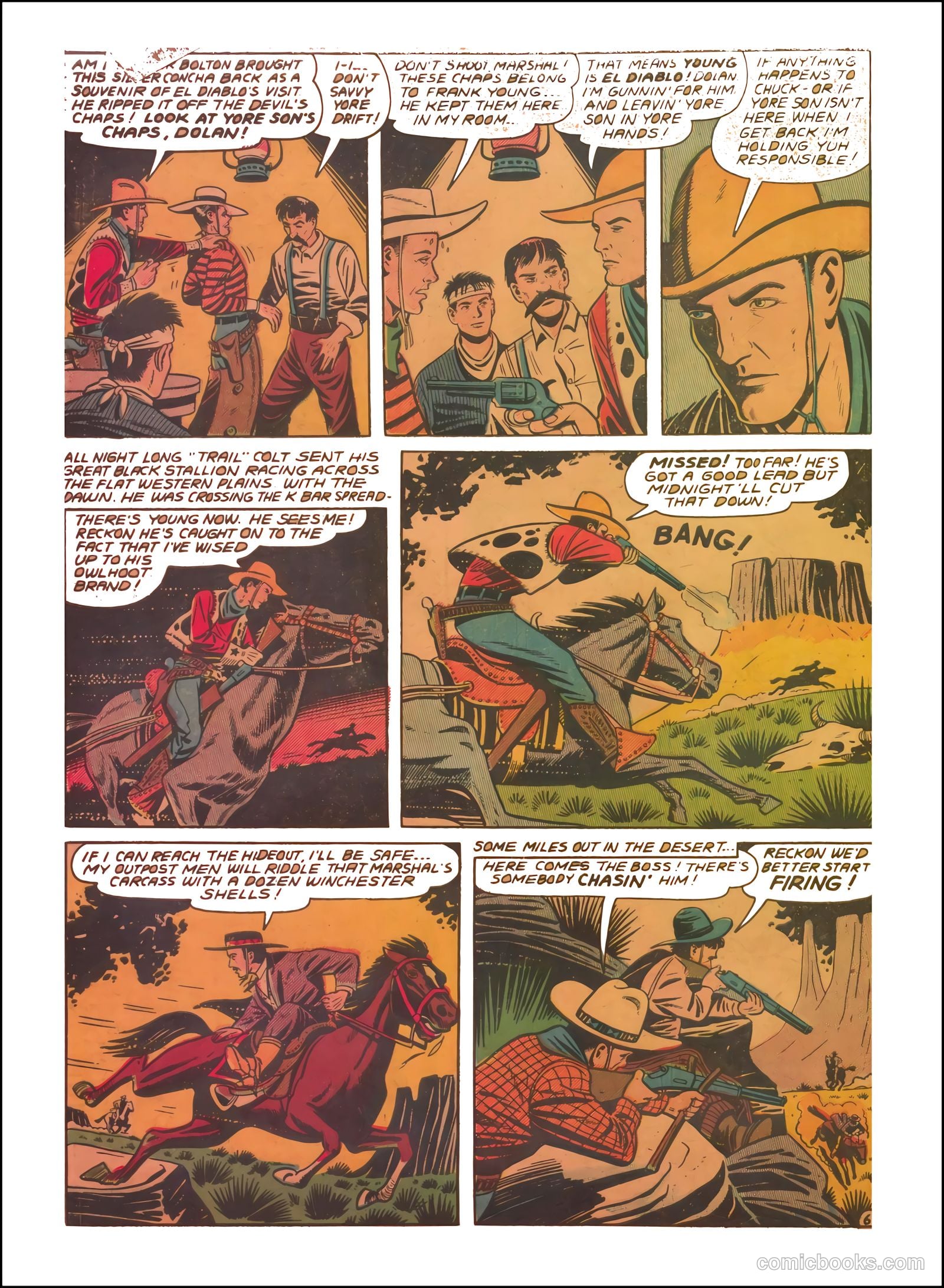 Great Western #8 (1953) — page 32 of 36