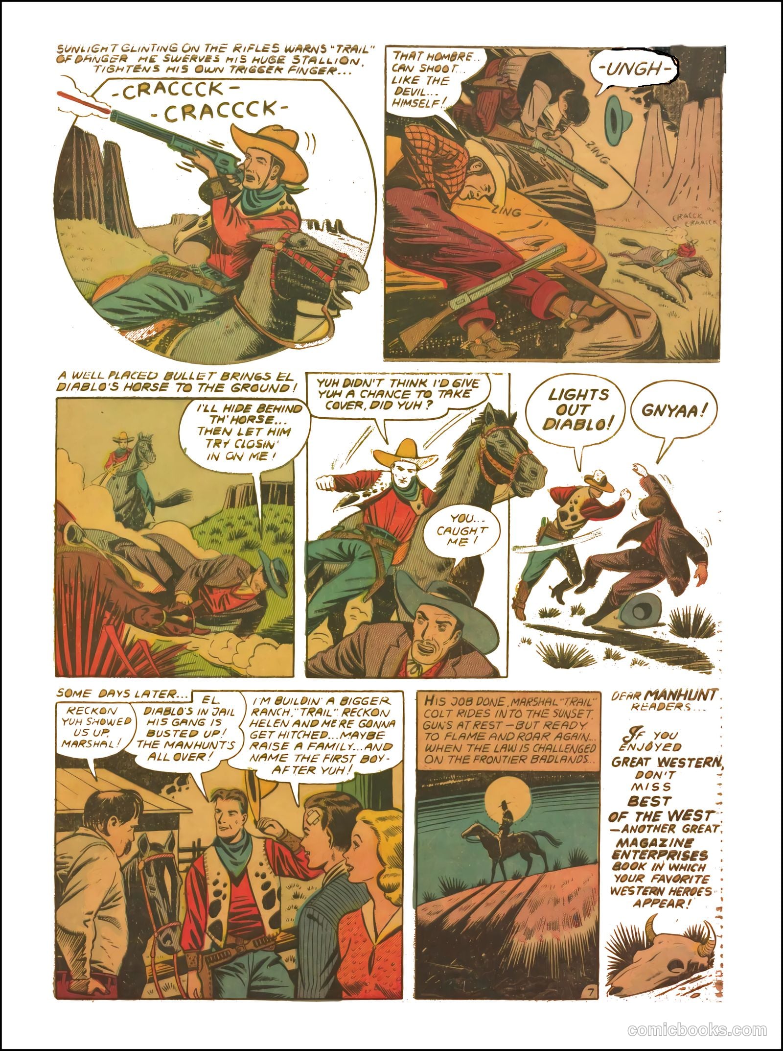 Great Western #8 (1953) — page 33 of 36
