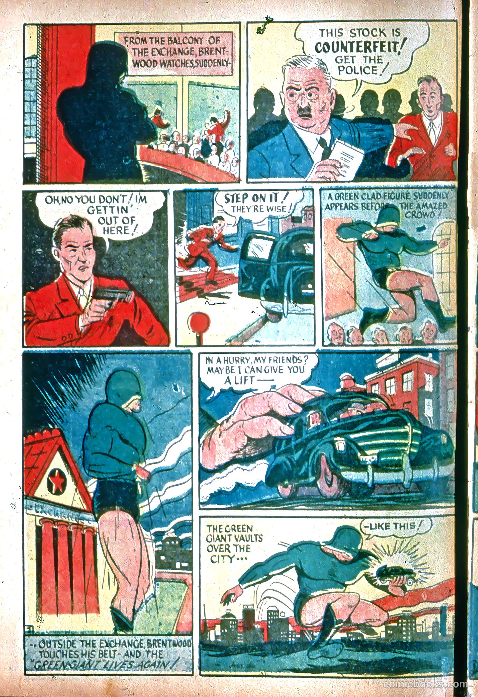 Green Giant Comics #1 (1940) — page 4 of 52