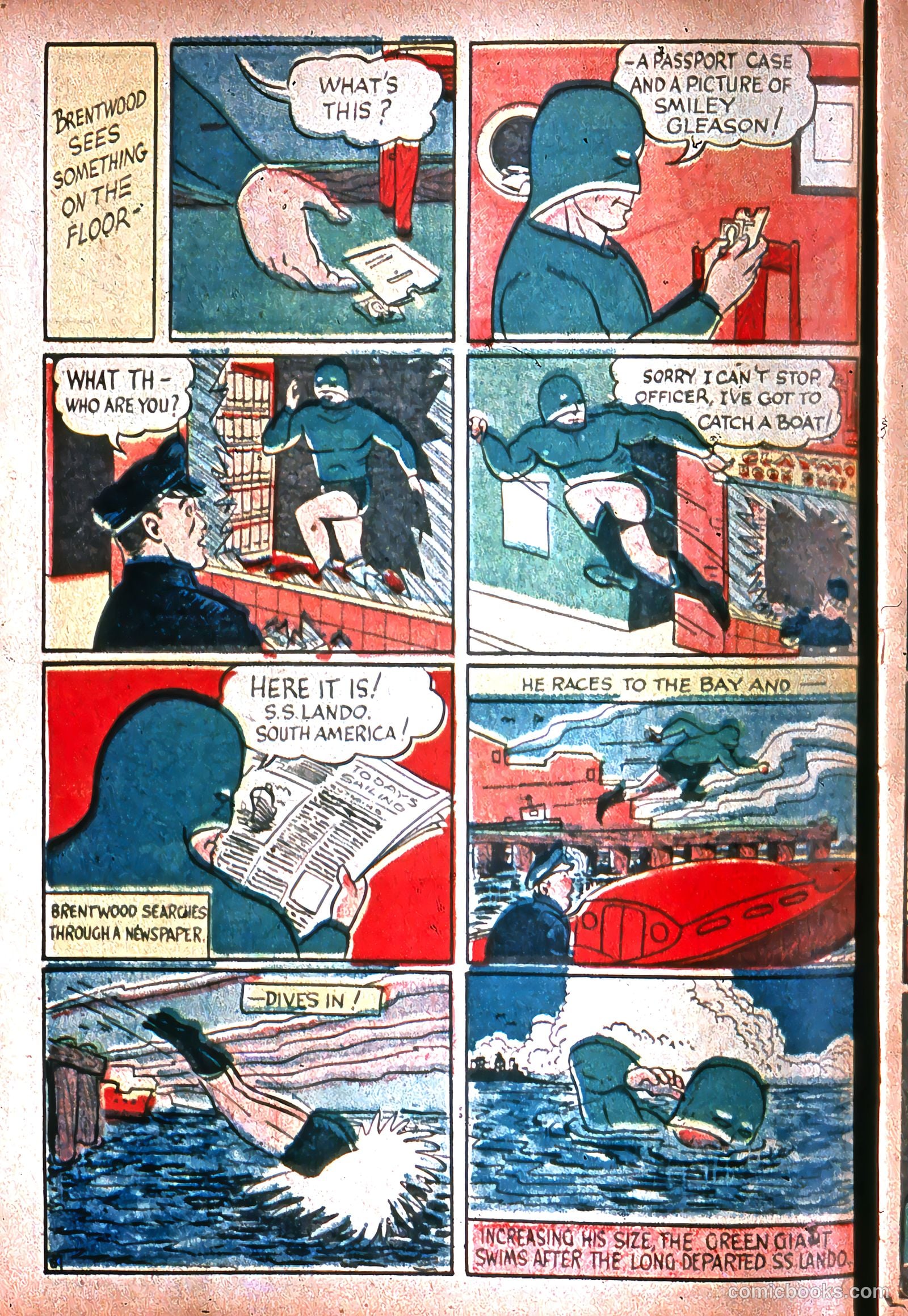 Green Giant Comics #1 (1940) — page 8 of 52