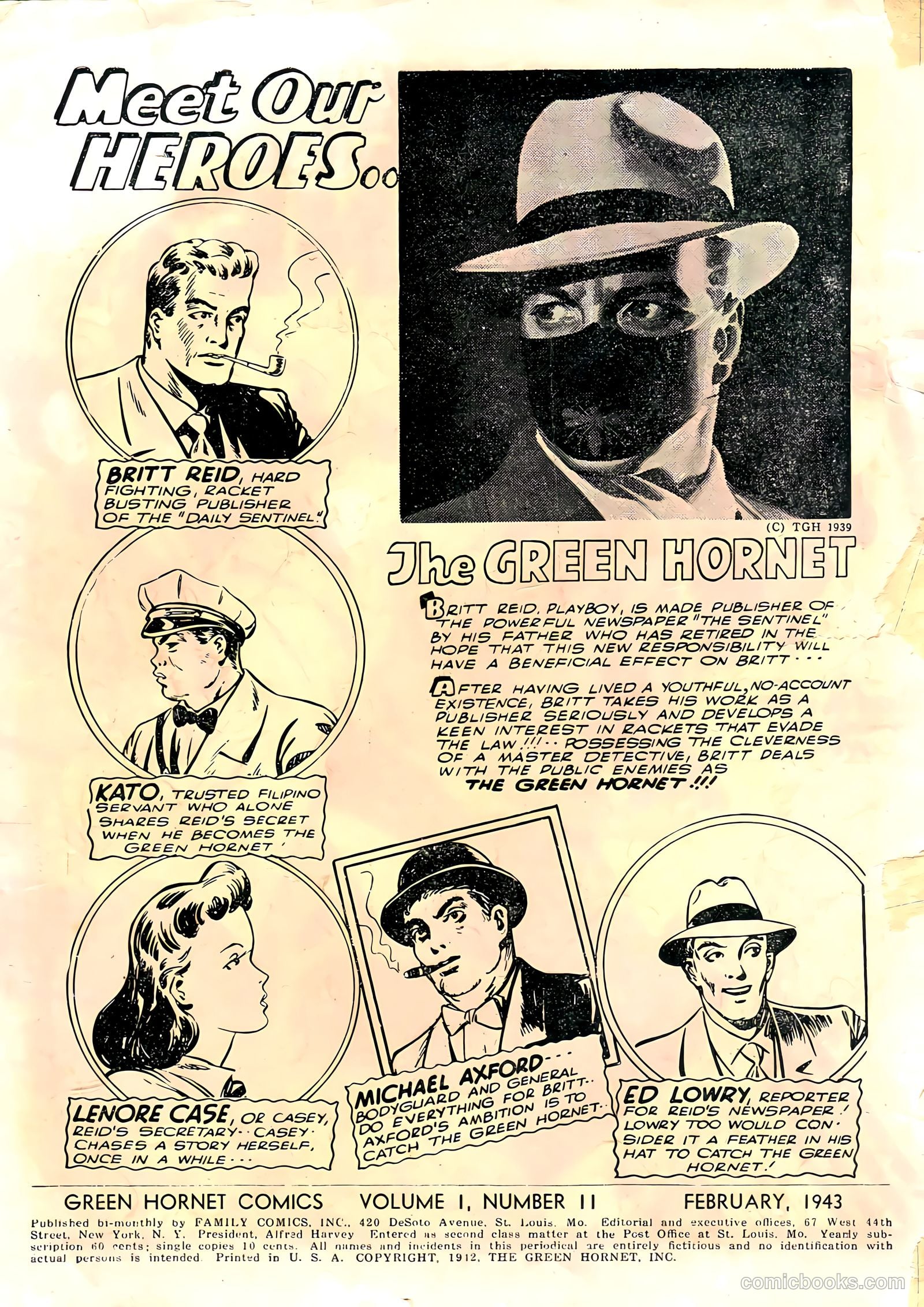 Green Hornet #11 (2010) — page 3 of 45