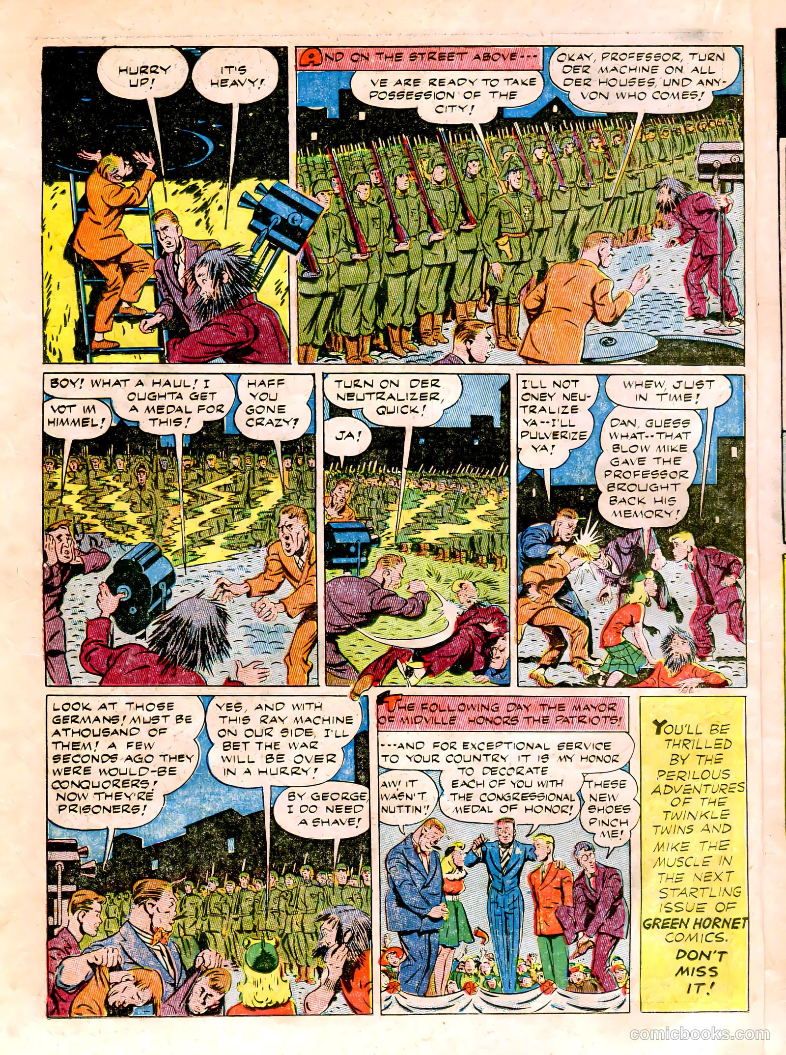 Green Hornet #15 (2011) — page 22 of 40