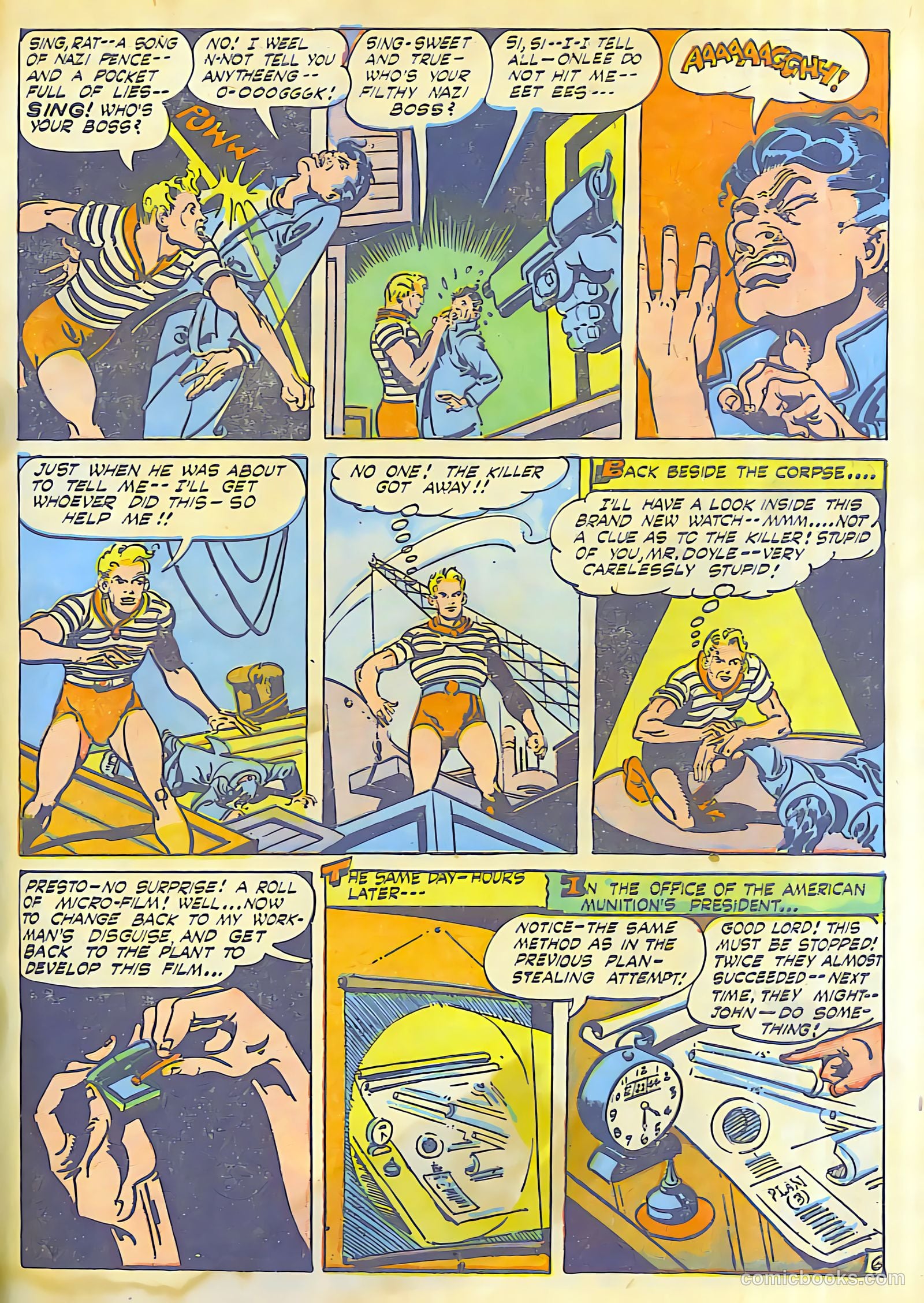Green Hornet #22 (2012) — page 36 of 39
