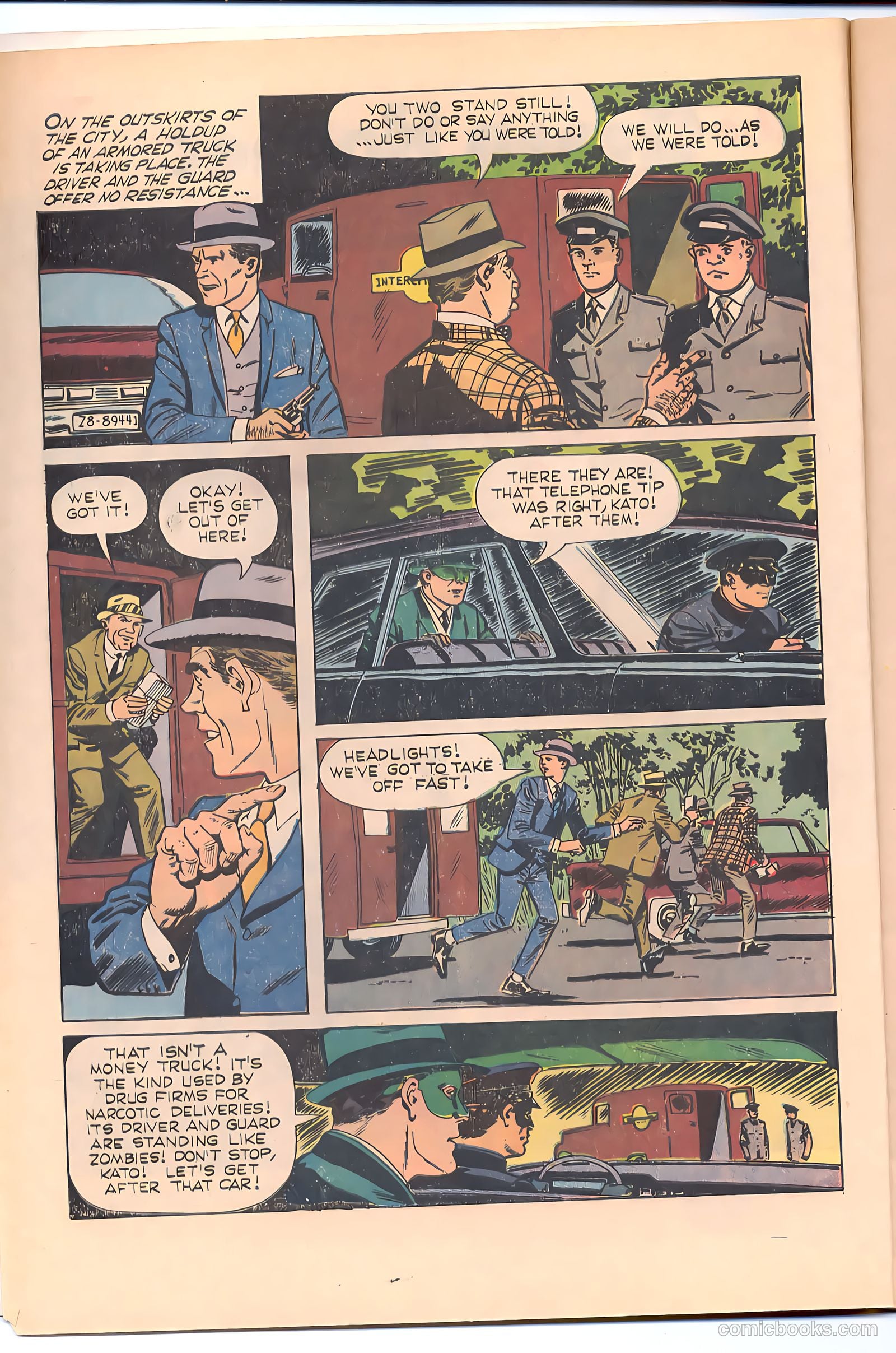 Green Hornet Comics #1 (1940) — page 4 of 35