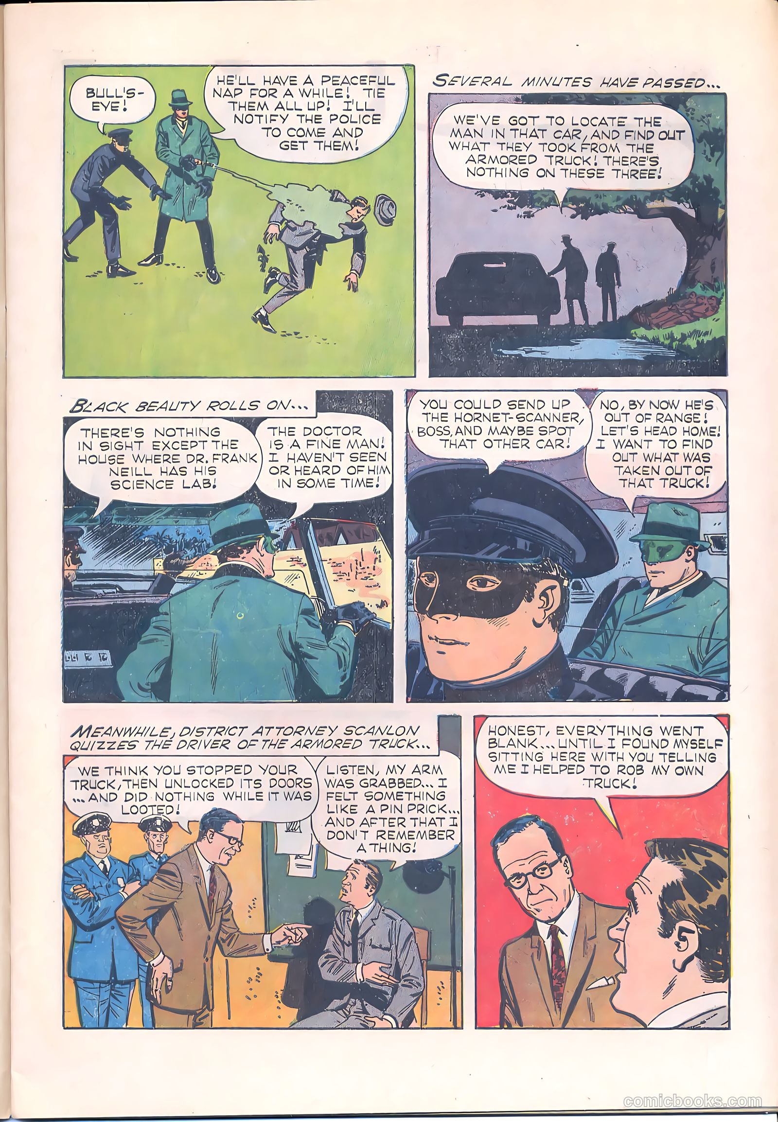 Green Hornet Comics #1 (1940) — page 7 of 35