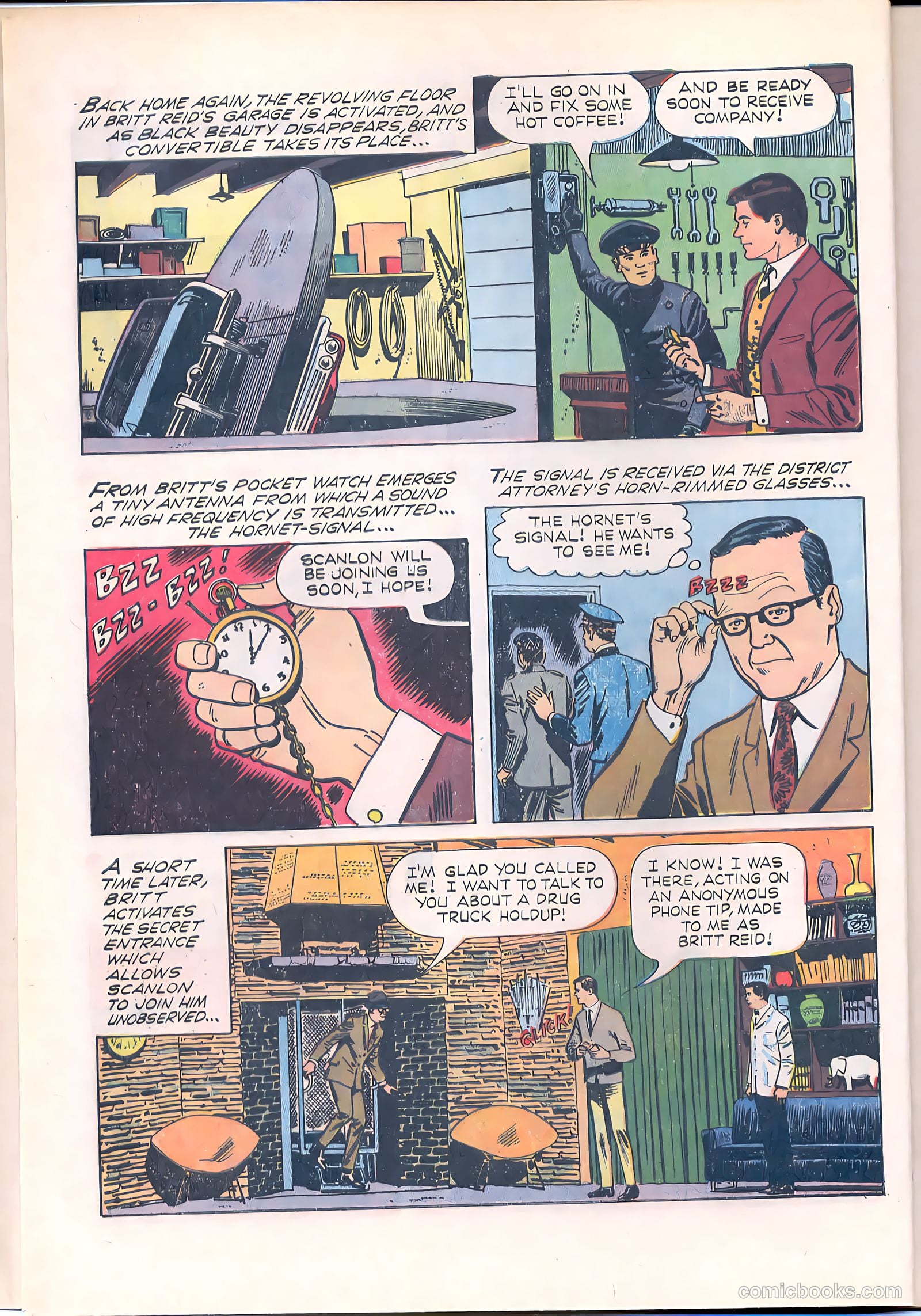 Green Hornet Comics #1 (1940) — page 8 of 35