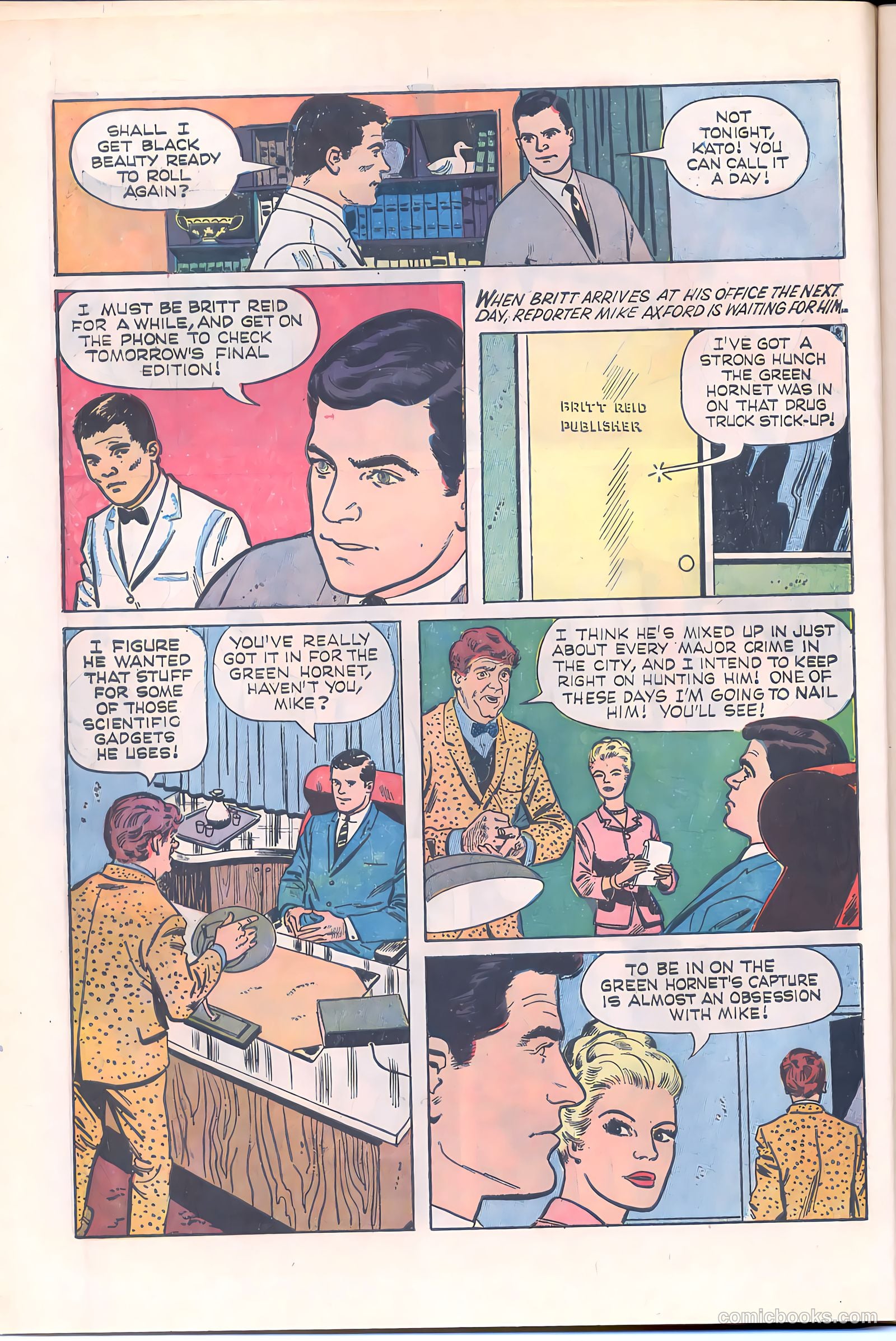 Green Hornet Comics #1 (1940) — page 10 of 35