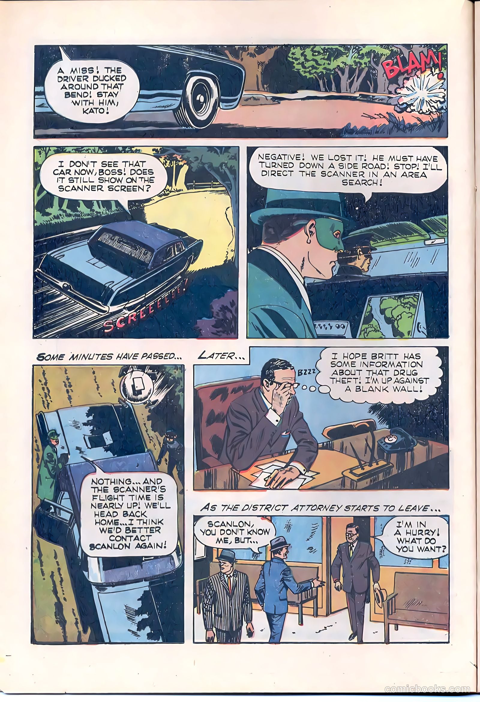 Green Hornet Comics #1 (1940) — page 16 of 35