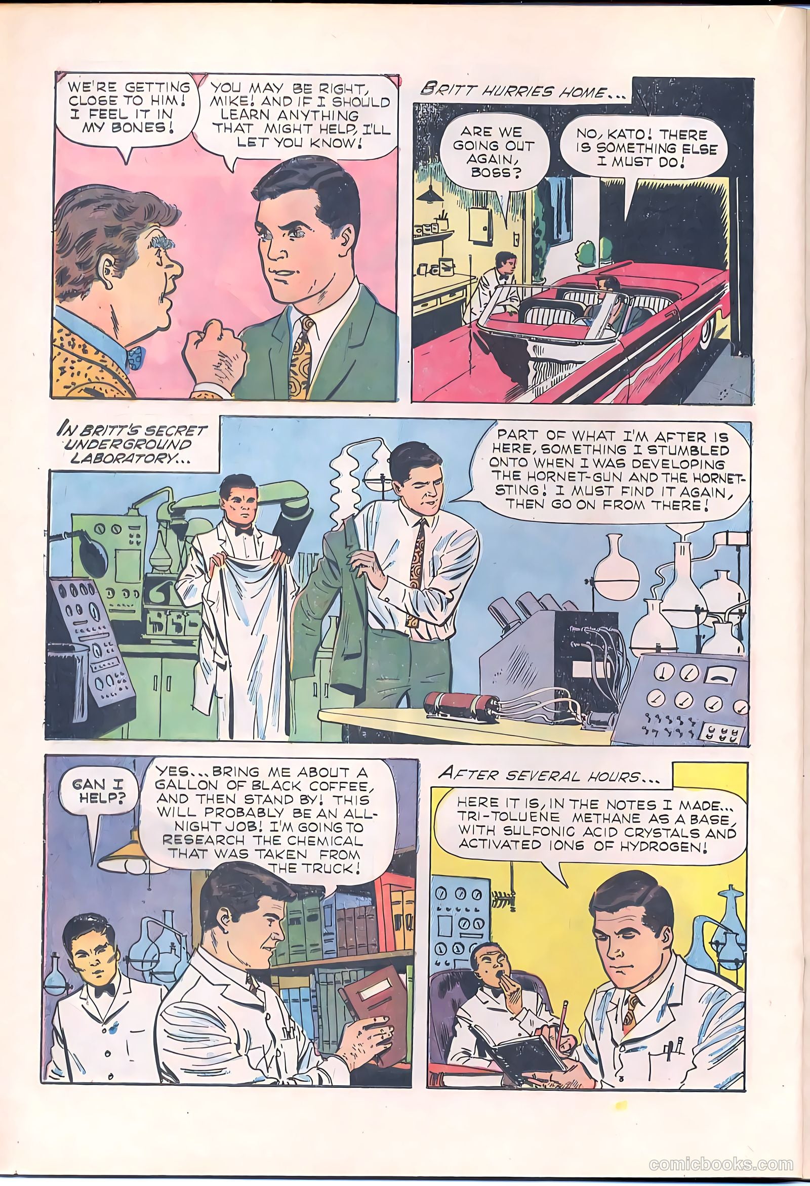 Green Hornet Comics #1 (1940) — page 20 of 35