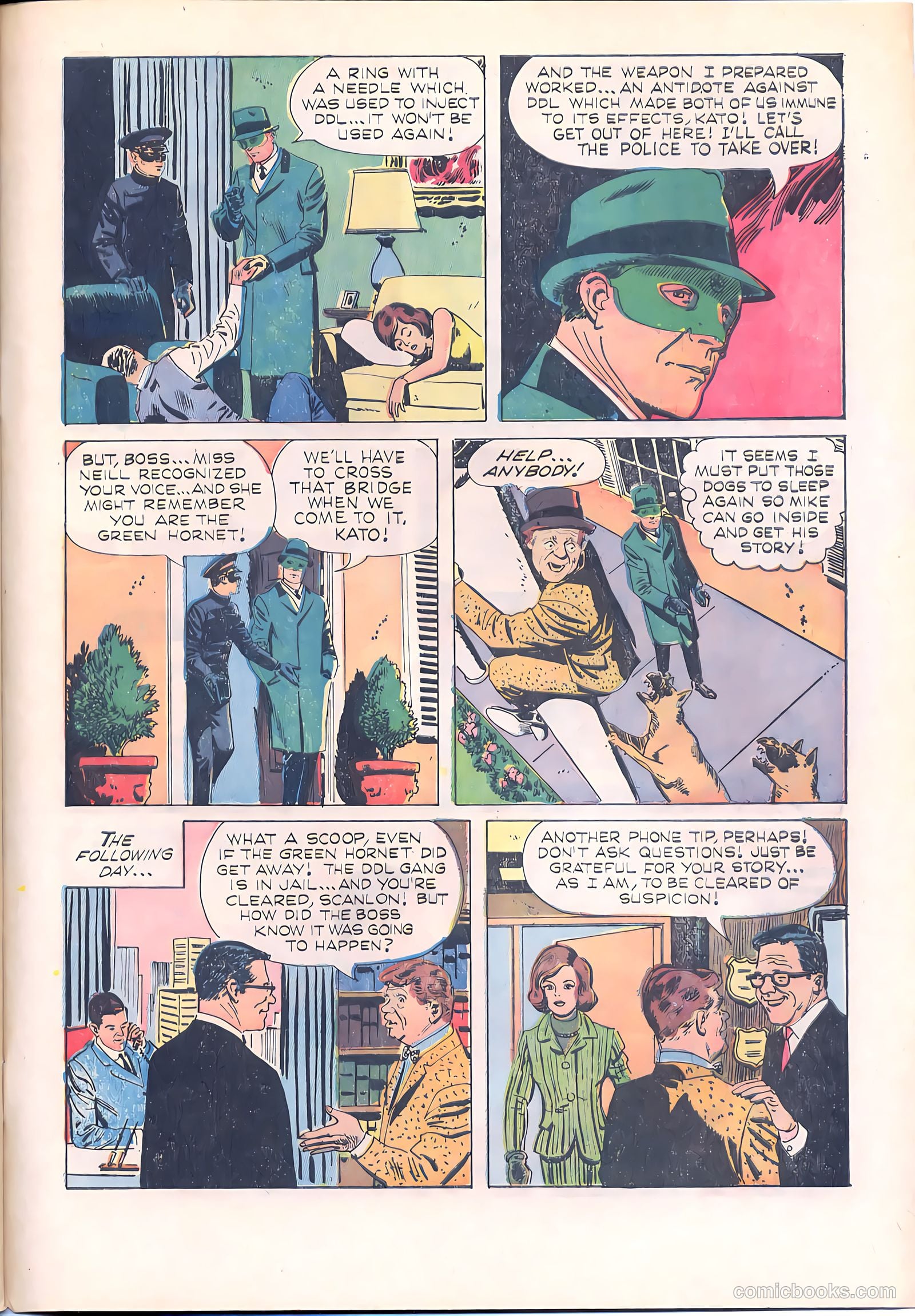 Green Hornet Comics #1 (1940) — page 33 of 35