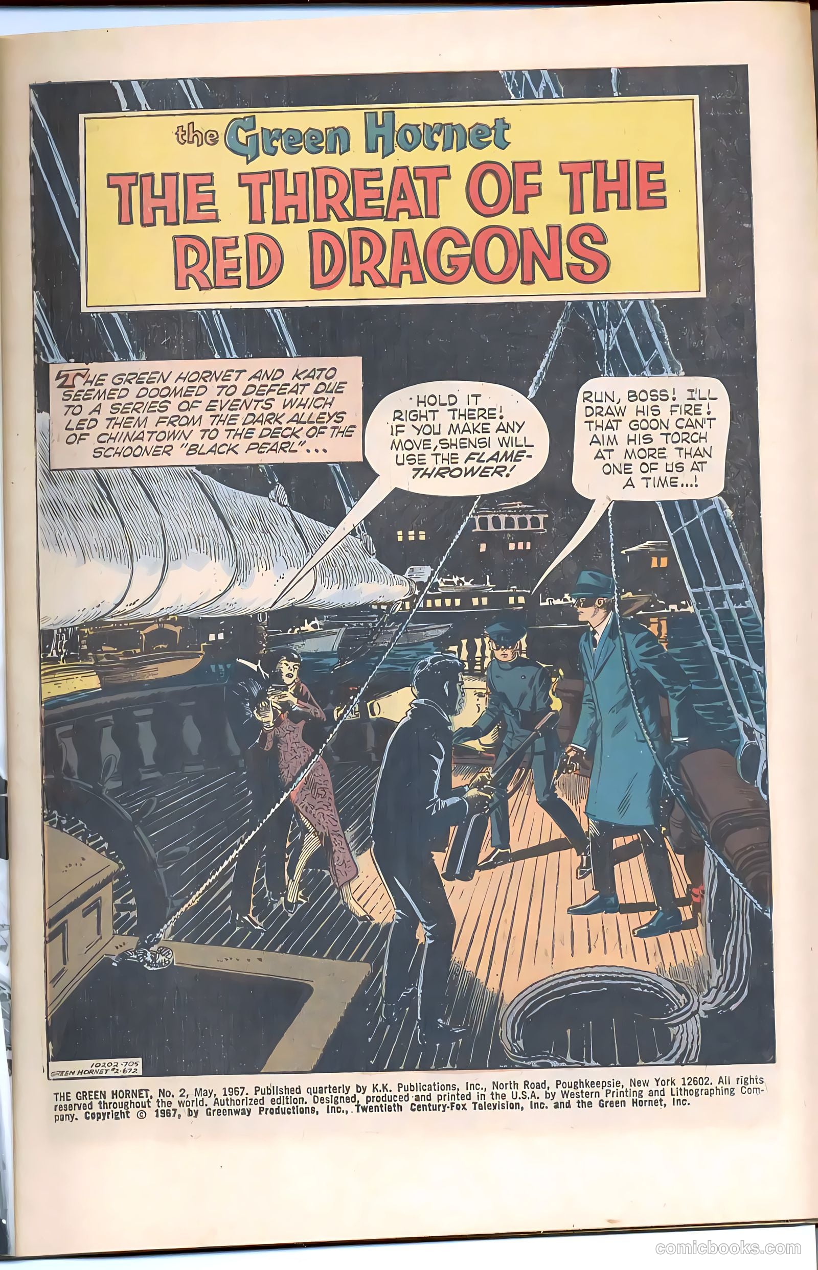 Green Hornet Comics #2 (1941) — page 3 of 30