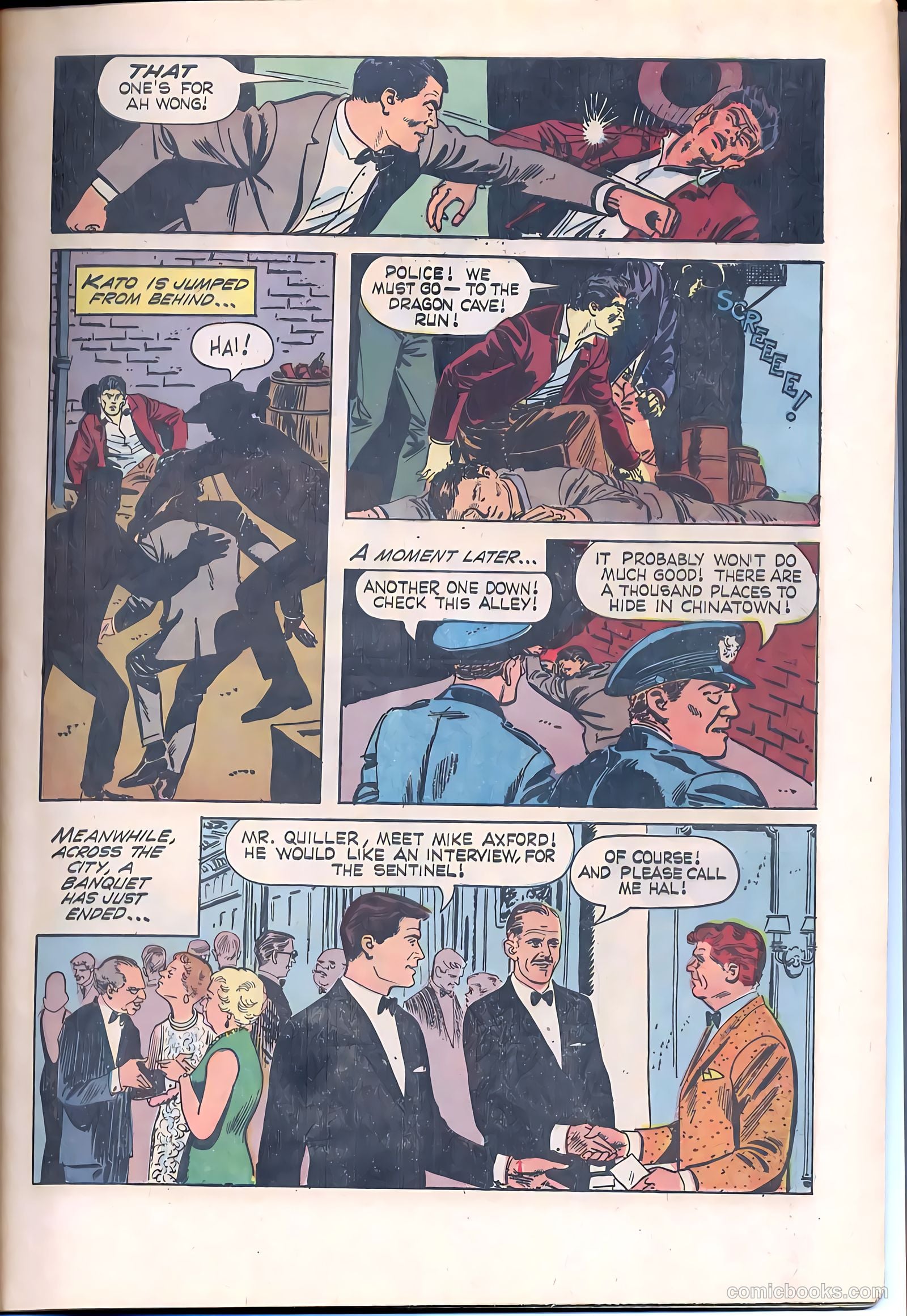 Green Hornet Comics #2 (1941) — page 5 of 30