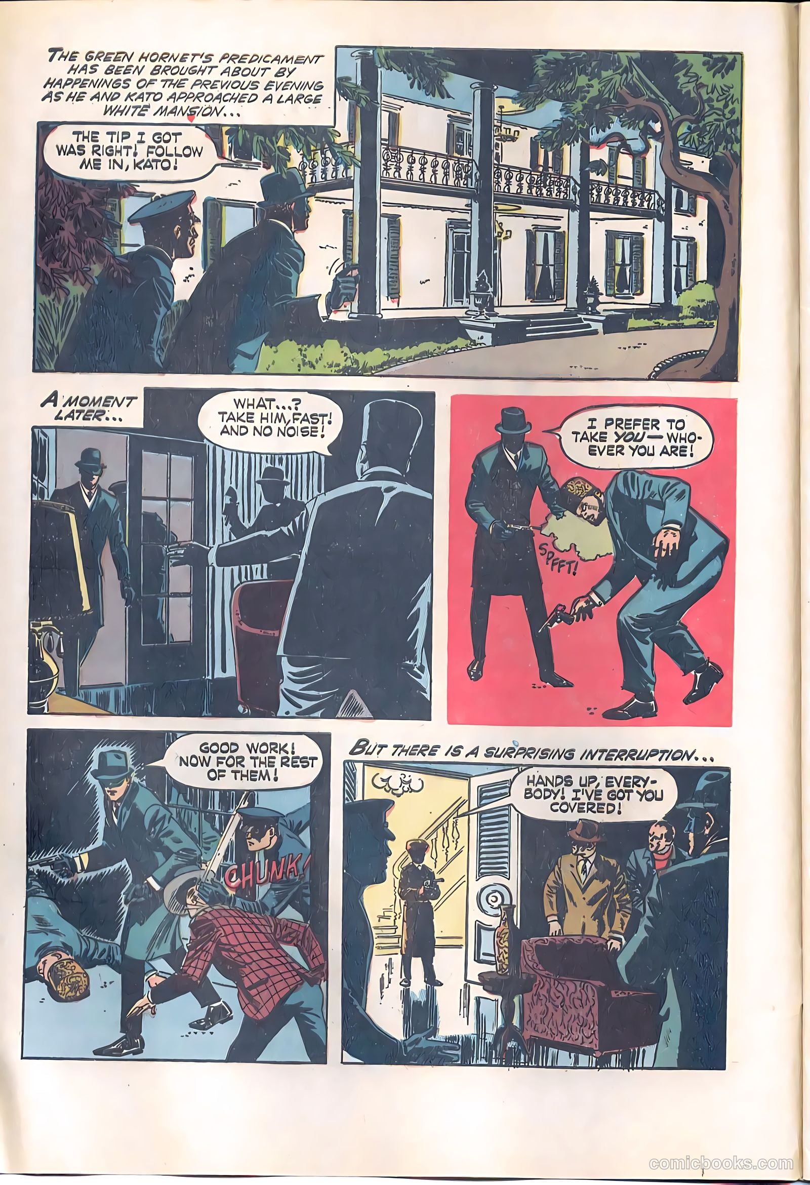 Green Hornet Comics #3 (1941) — page 4 of 29