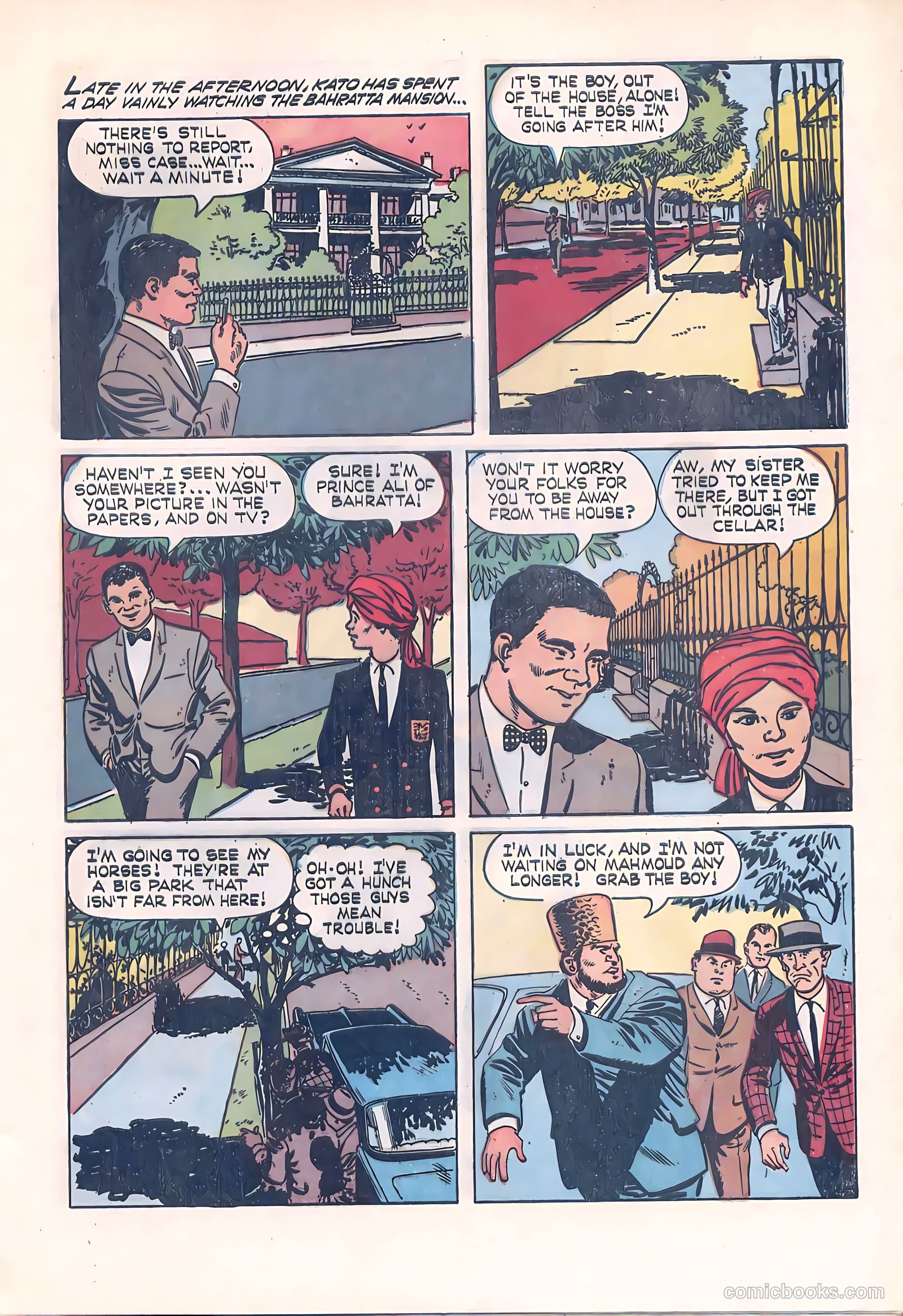 Green Hornet Comics #3 (1941) — page 9 of 29