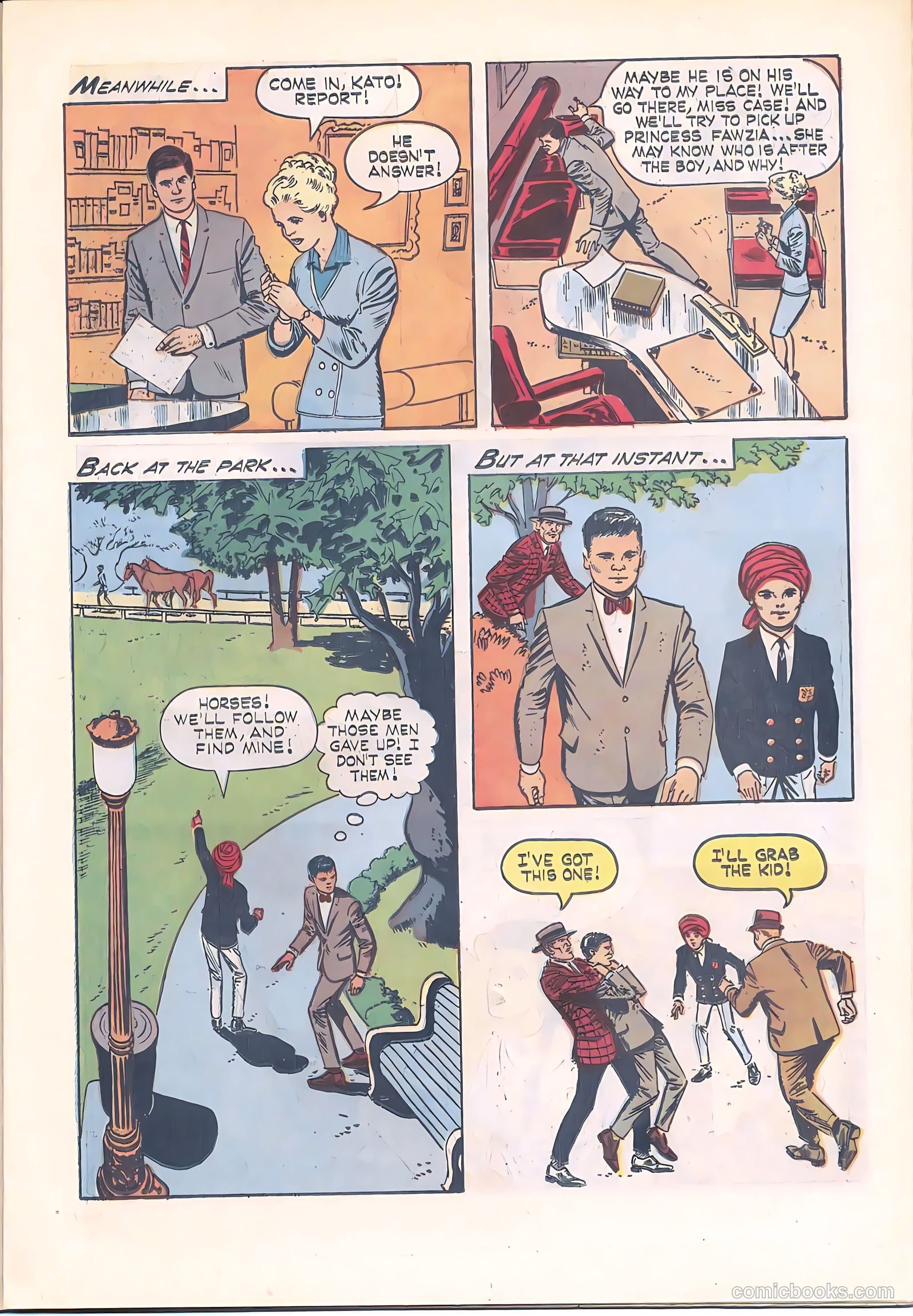 Green Hornet Comics #3 (1941) — page 11 of 29